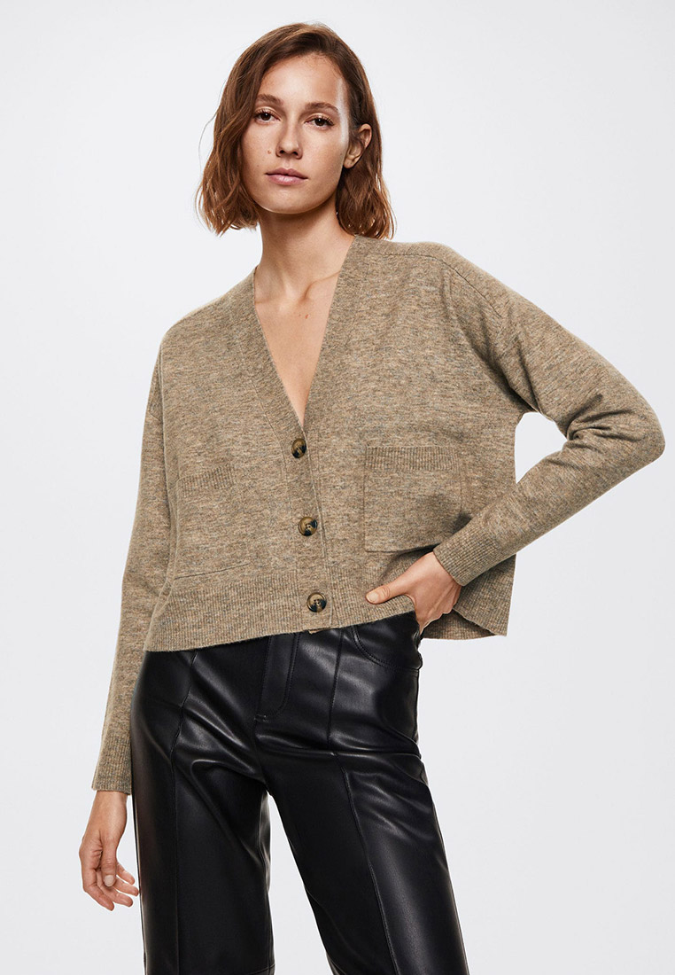Кардиган Mango CANADA, цвет: бежевый, RTLACD263501 — купить в интернет ...