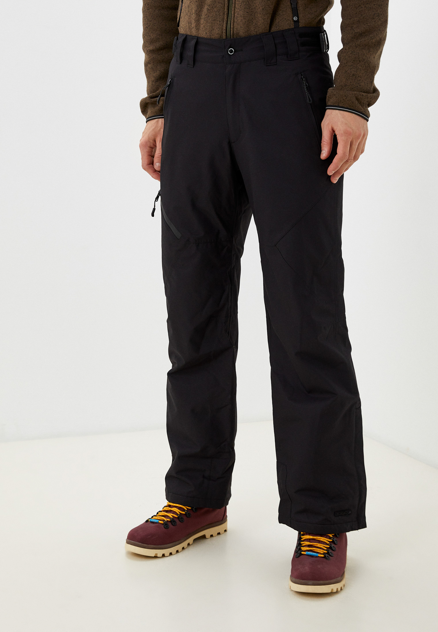 Брюки горнолыжные Icepeak ICEPEAK COLMAN, цвет: черный, RTLACD324601 ...