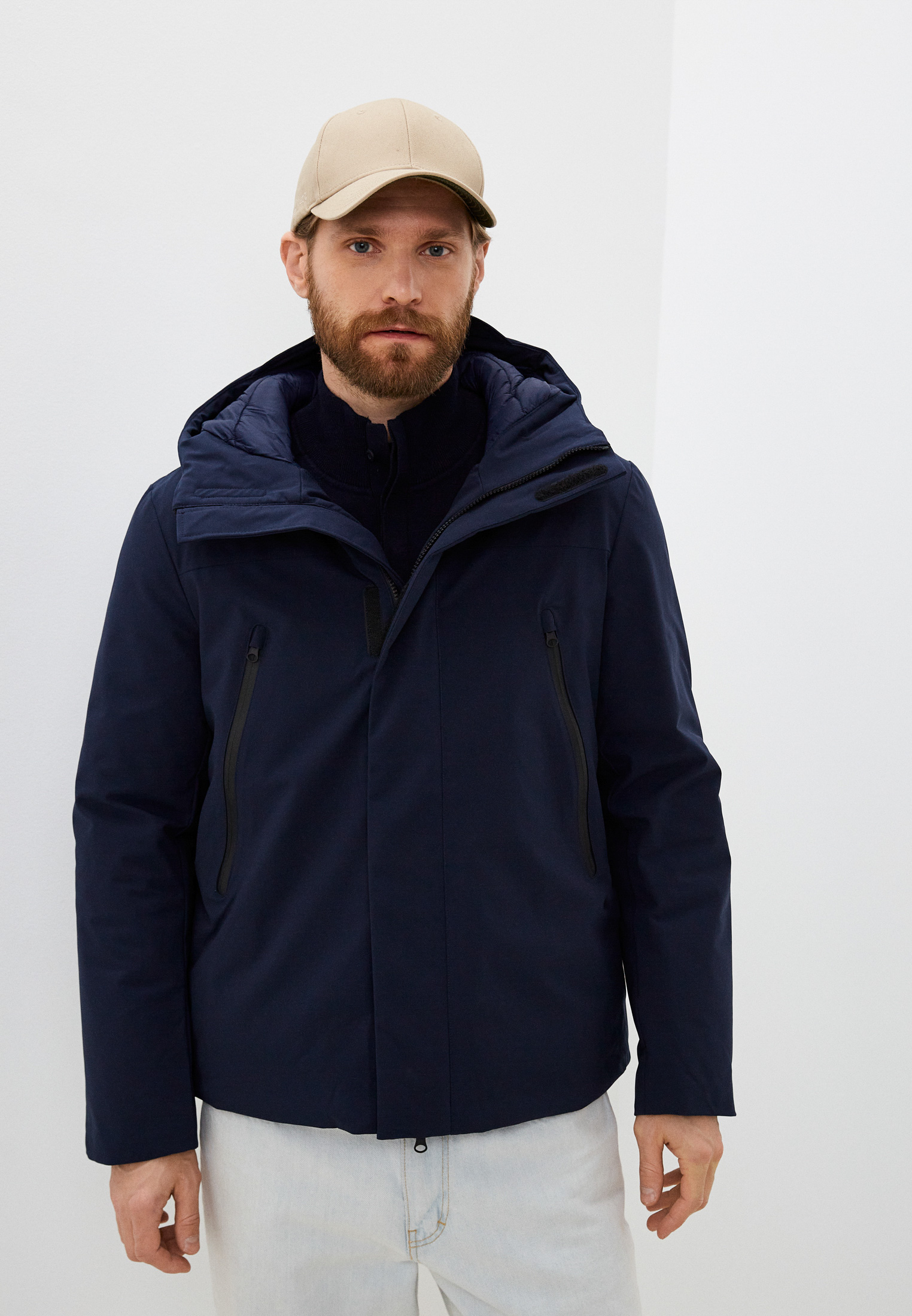 Куртка утепленная United Colors of Benetton, цвет: синий, RTLACD405001 ...