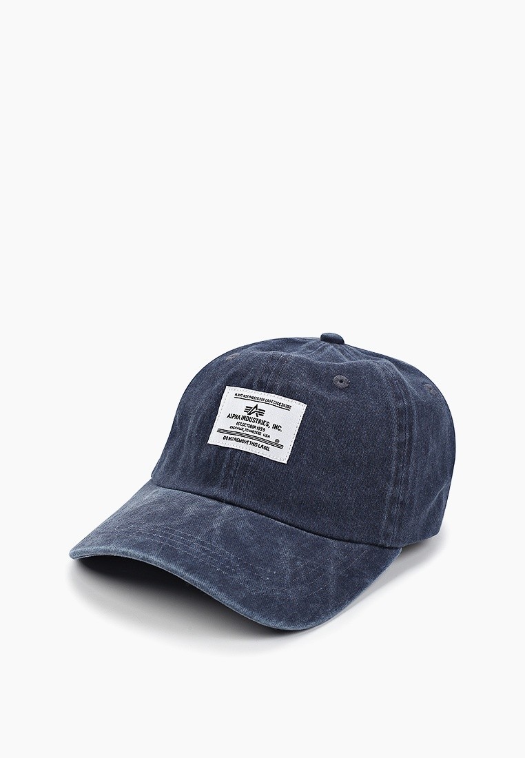 Бейсболка Alpha Industries BATTLEWASH CAP, цвет: синий, RTLACX711901 ...