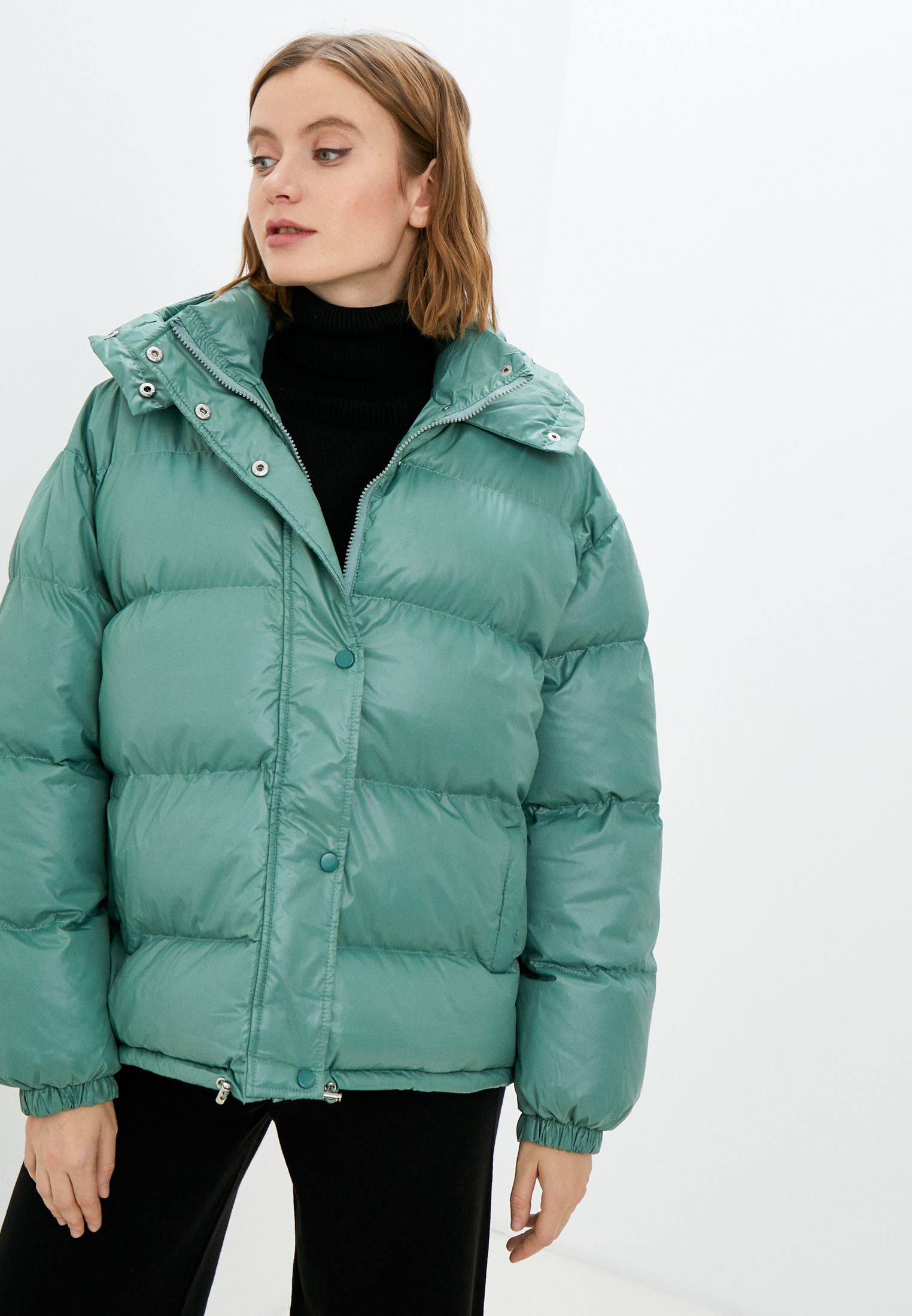 Куртка утепленная Moda Sincera, цвет: бирюзовый, RTLACD430801 — купить ...