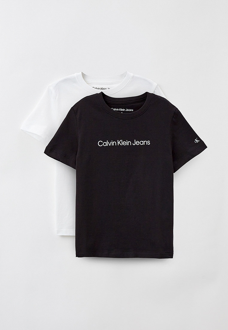Футболки 2 шт. Calvin Klein Jeans, цвет: белый, RTLACD503901 — купить в ...