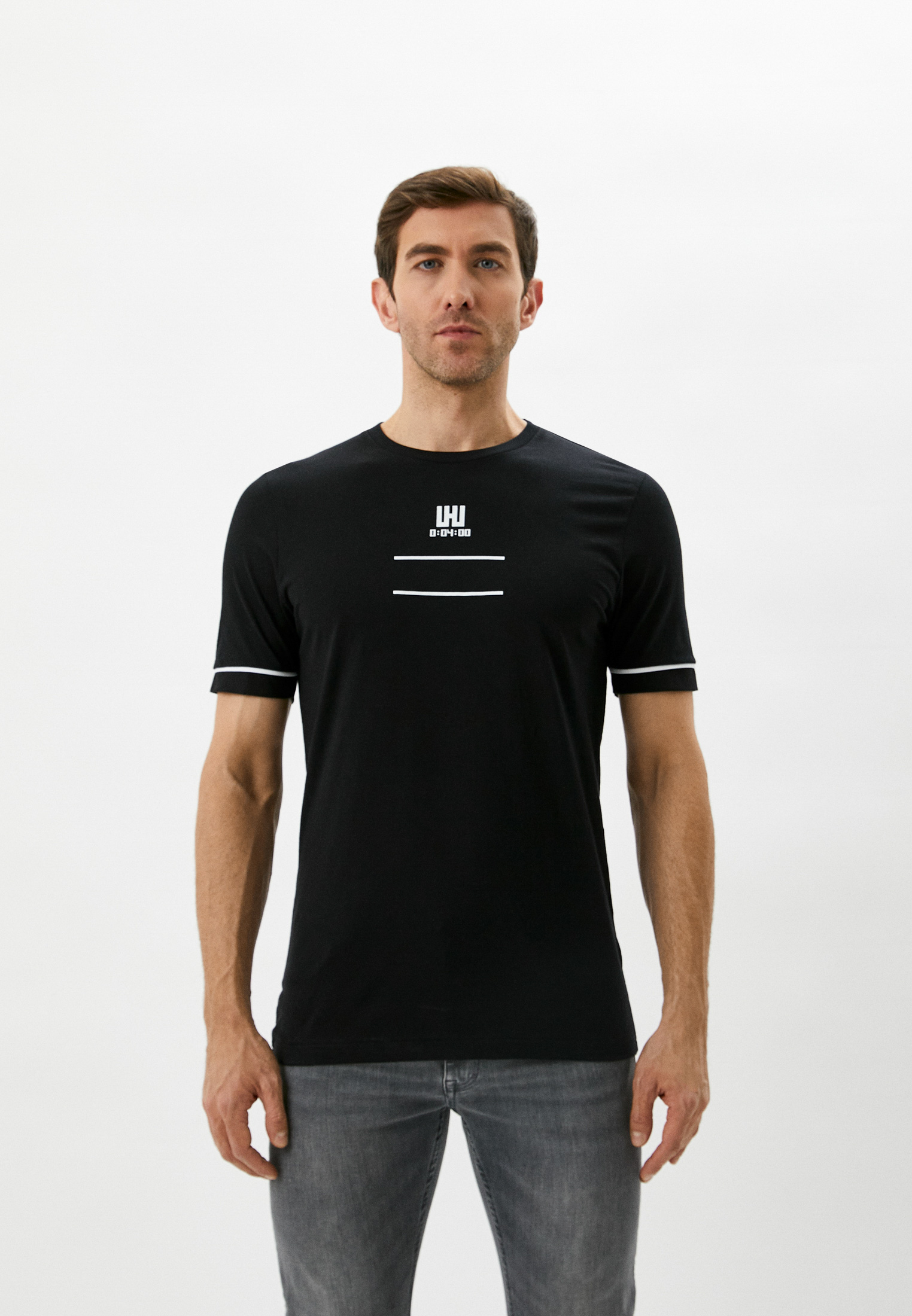 Футболка Les Hommes Urban, цвет: черный, RTLACD551001 — купить в ...