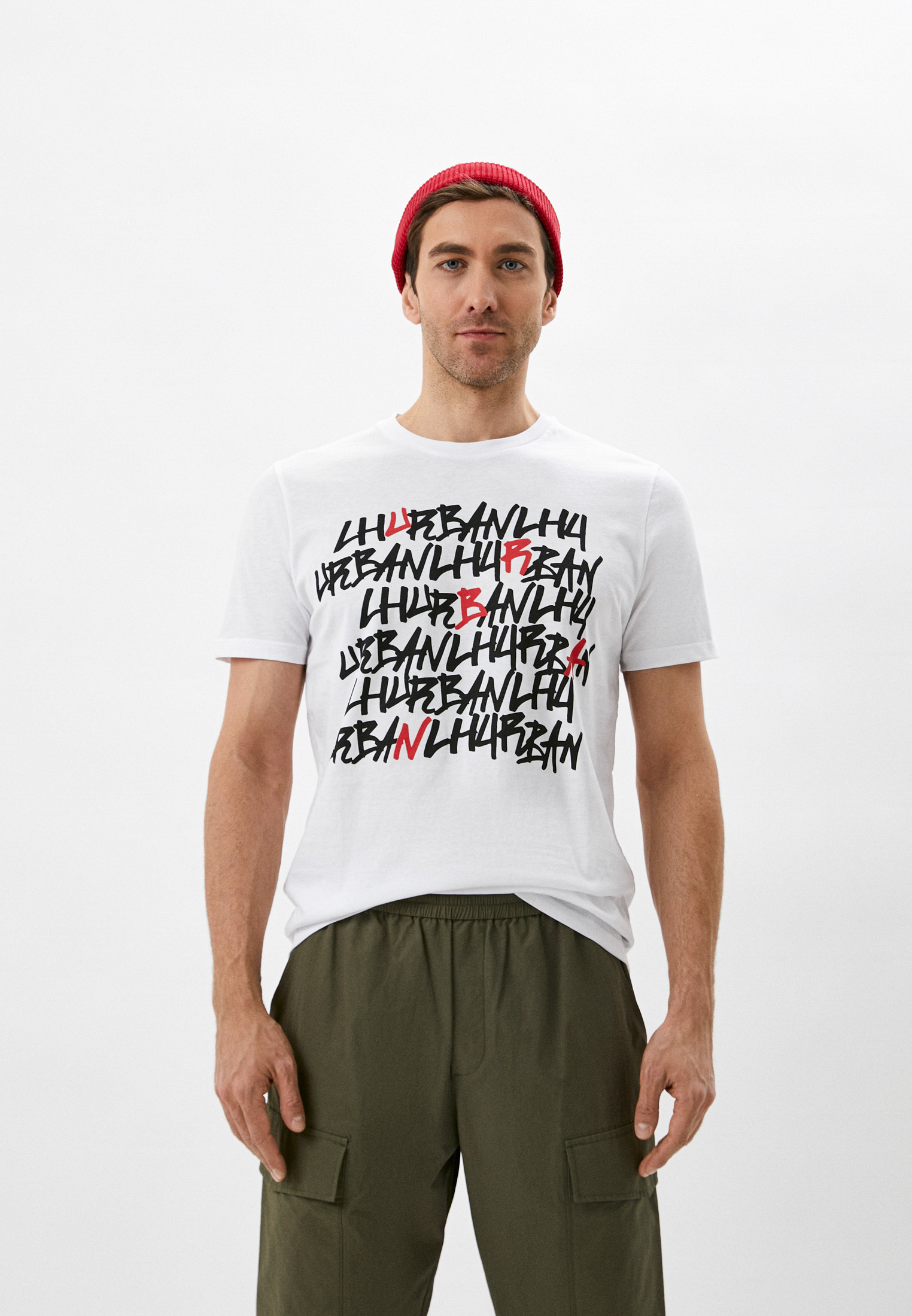 Футболка Les Hommes Urban, цвет: белый, RTLACD551401 — купить в ...