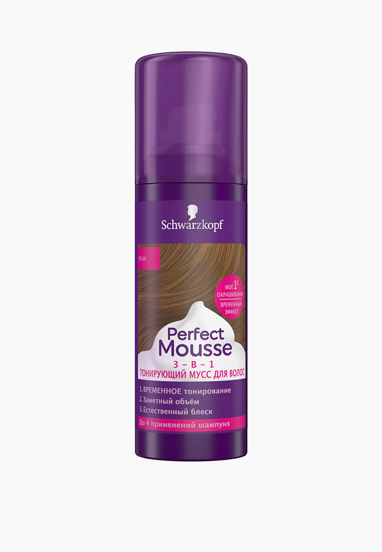 Мусс оттеночный для волос Perfect Mousse для временного эффекта, цвет ...