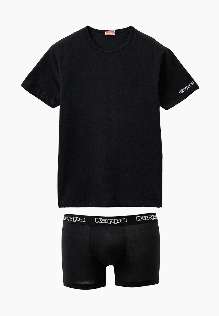 Футболка и трусы Kappa, цвет: черный, RTLACD585901 — купить в интернет ...