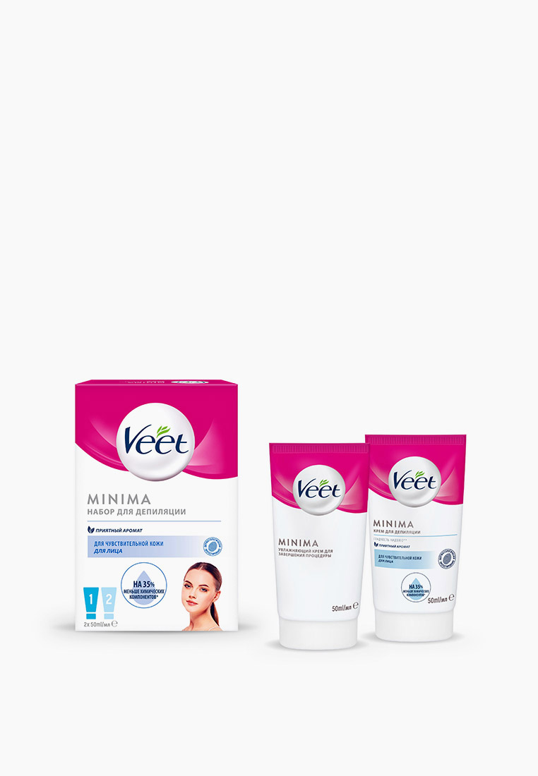 Набор для депиляции Veet зоны лица, цвет: прозрачный, RTLACD605601 ...