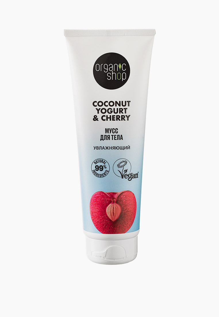 Мусс для тела Organic Shop увлажняющий, цвет: прозрачный, RTLACD688901 ...