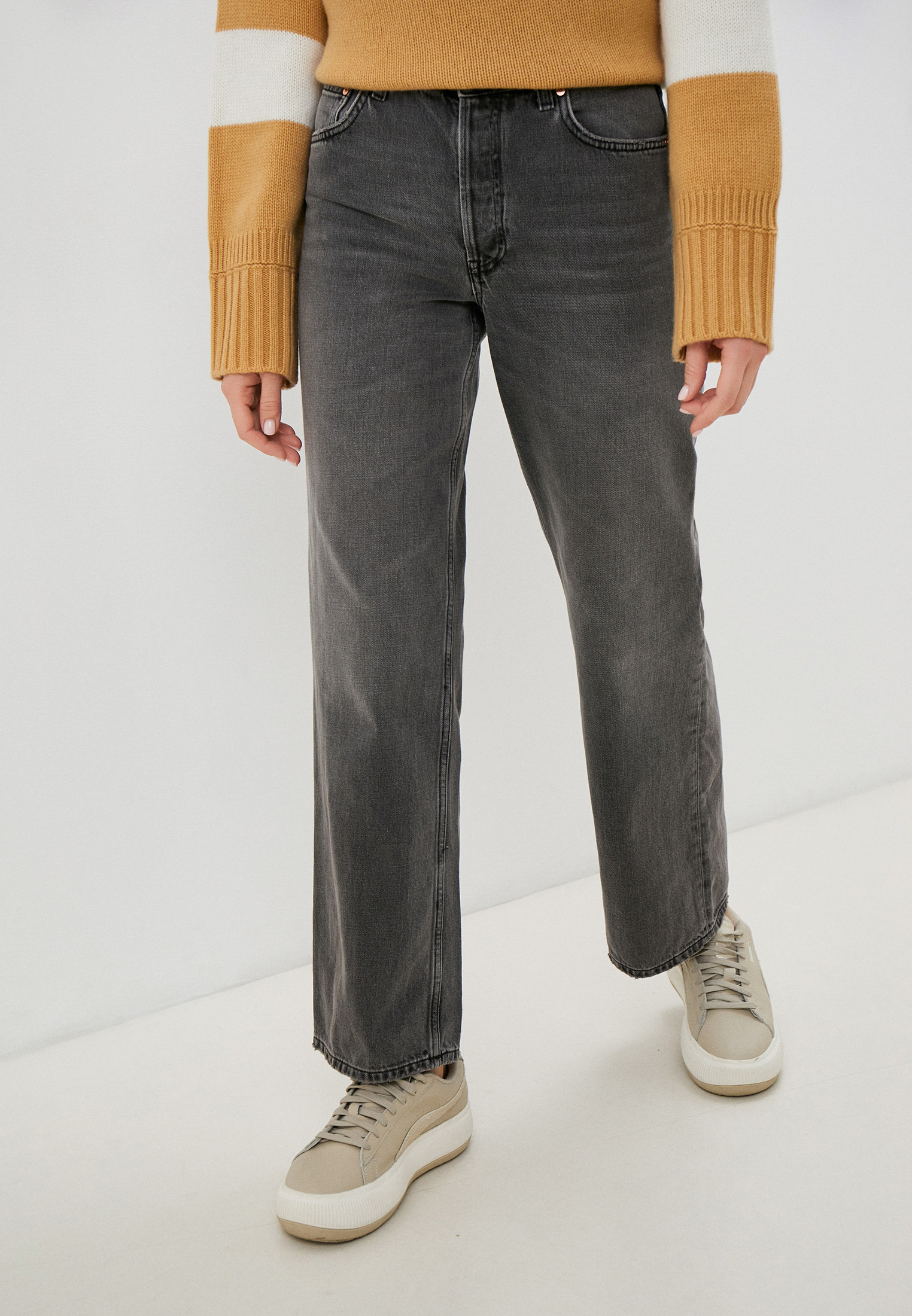 Джинсы Gant, цвет: серый, RTLACD805001 — купить в интернет-магазине Lamoda