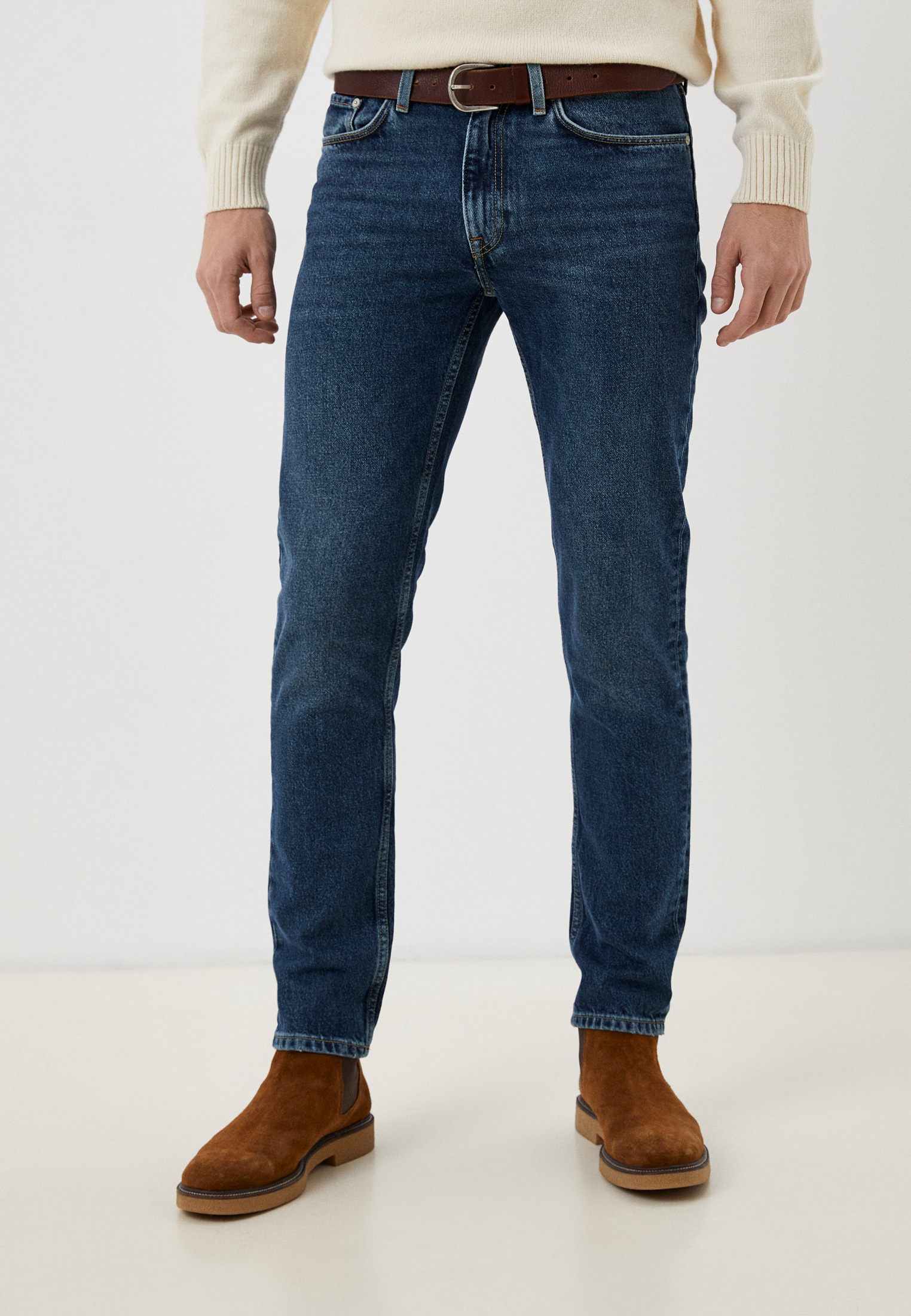 Джинсы Gant, цвет: синий, RTLACD855701 — купить в интернет-магазине Lamoda