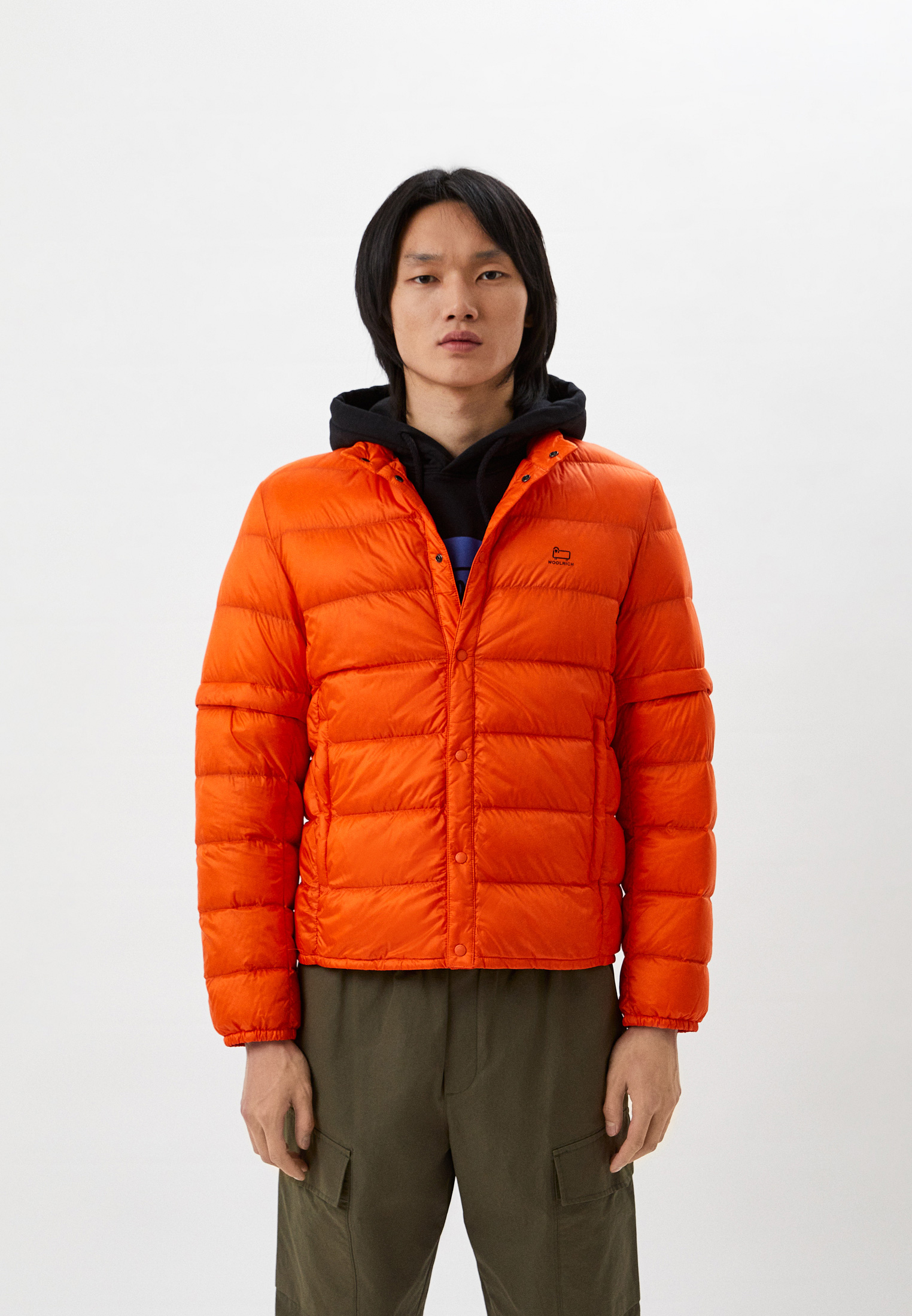 Пуховик Woolrich, цвет: оранжевый, RTLACE006801 — купить в интернет ...