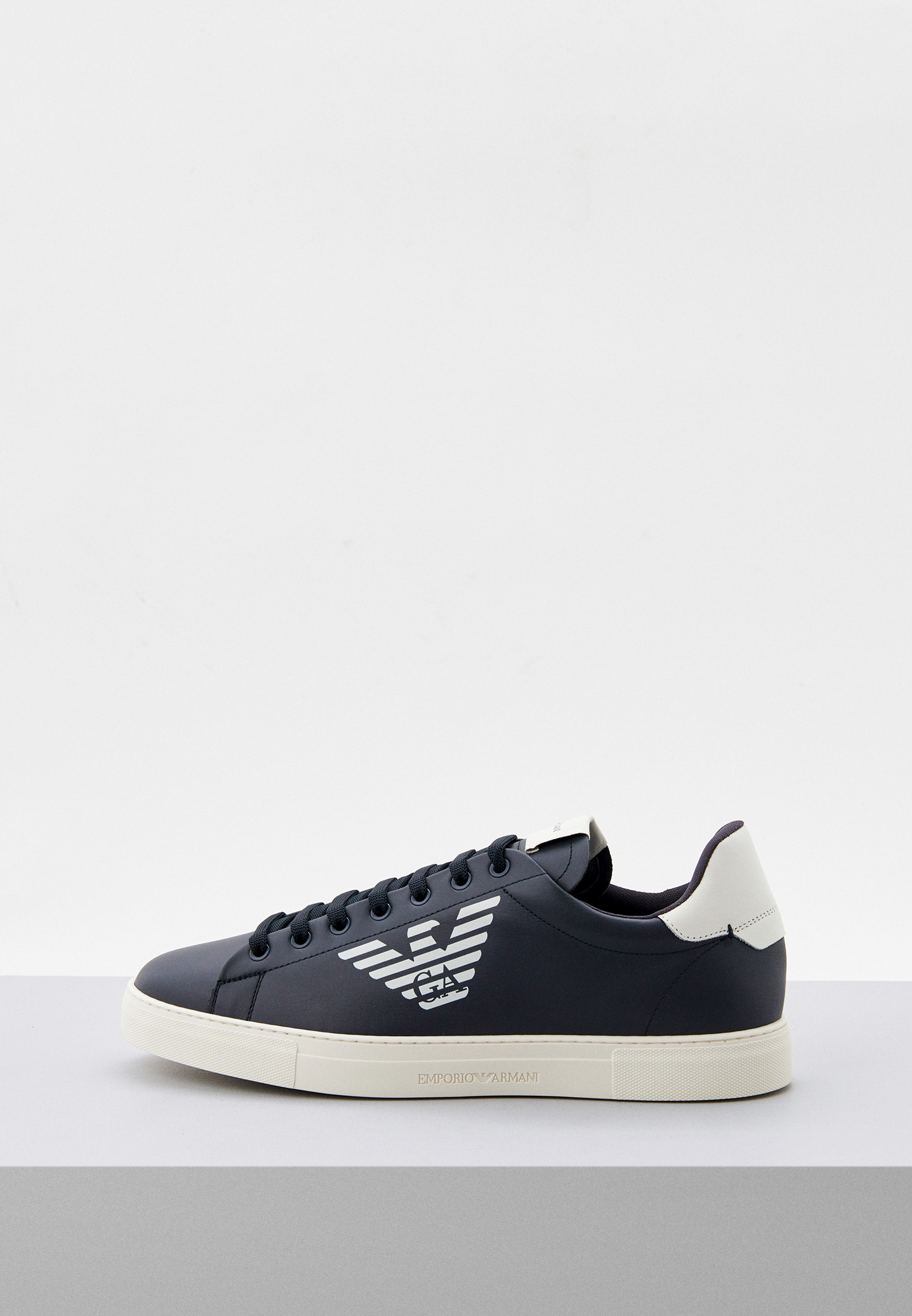 Кеды Emporio Armani, цвет: черный, RTLACE126801 — купить в интернет ...