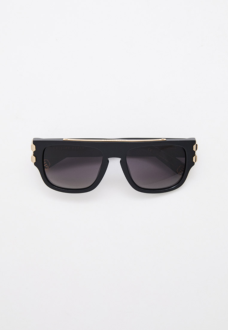 Очки солнцезащитные Philipp Plein 011M-700P, цвет: черный, RTLACE202501 ...