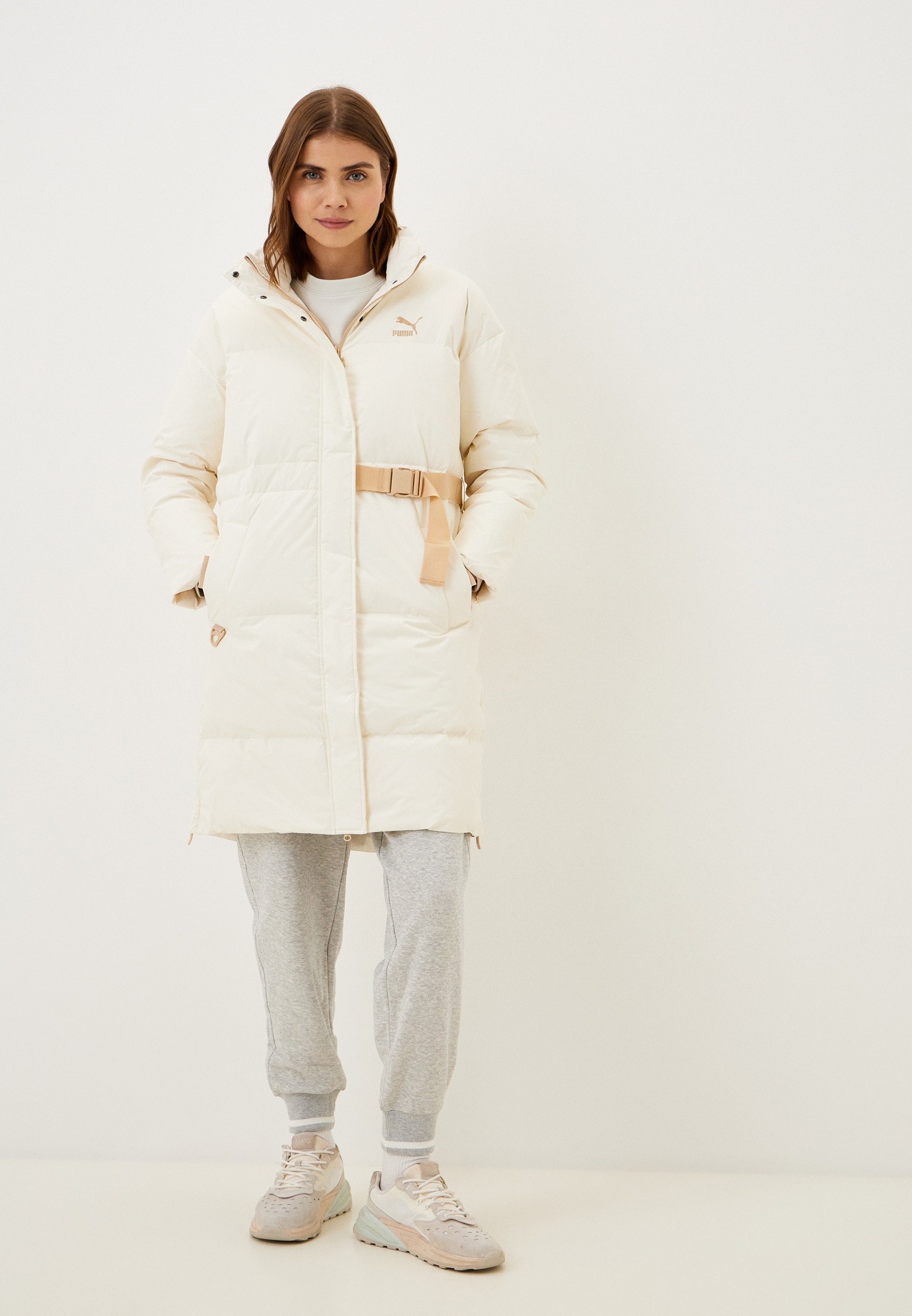 Пуховик PUMA Down Coat Pristine, цвет: белый, RTLADA877301 — купить в ...