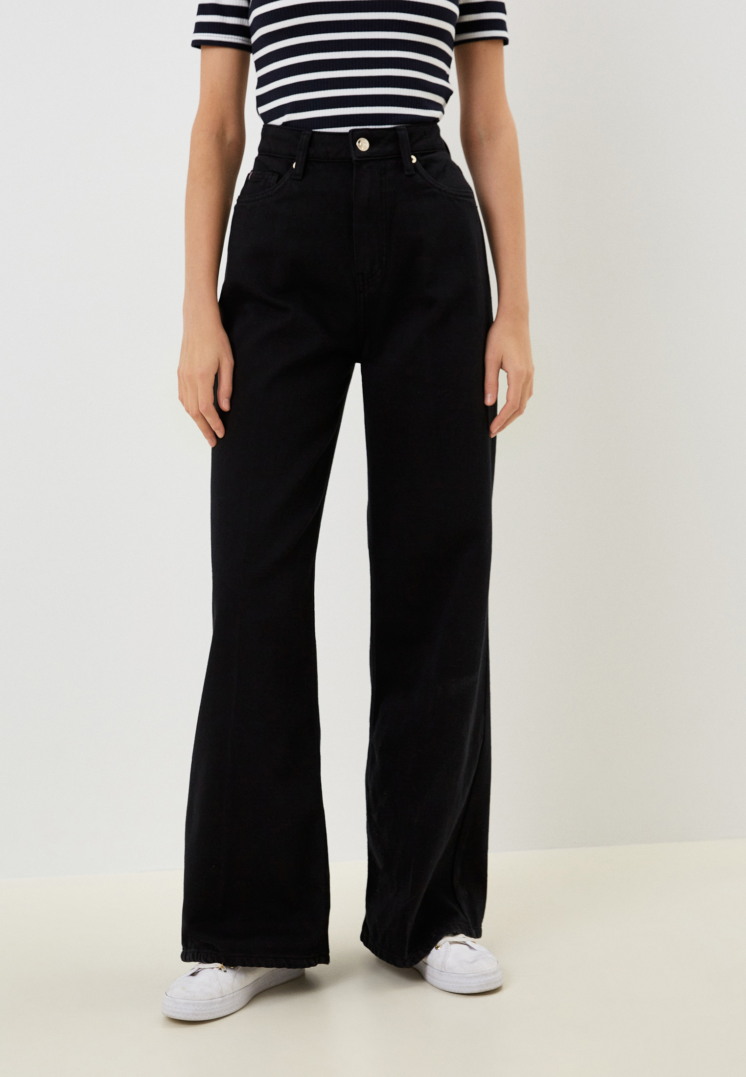 Джинсы Tommy Hilfiger WIDE LEG, цвет: черный, RTLACE430802 — купить в ...