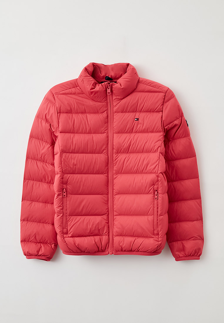 Пуховик Tommy Hilfiger, цвет: розовый, RTLACE432901 — купить в интернет ...