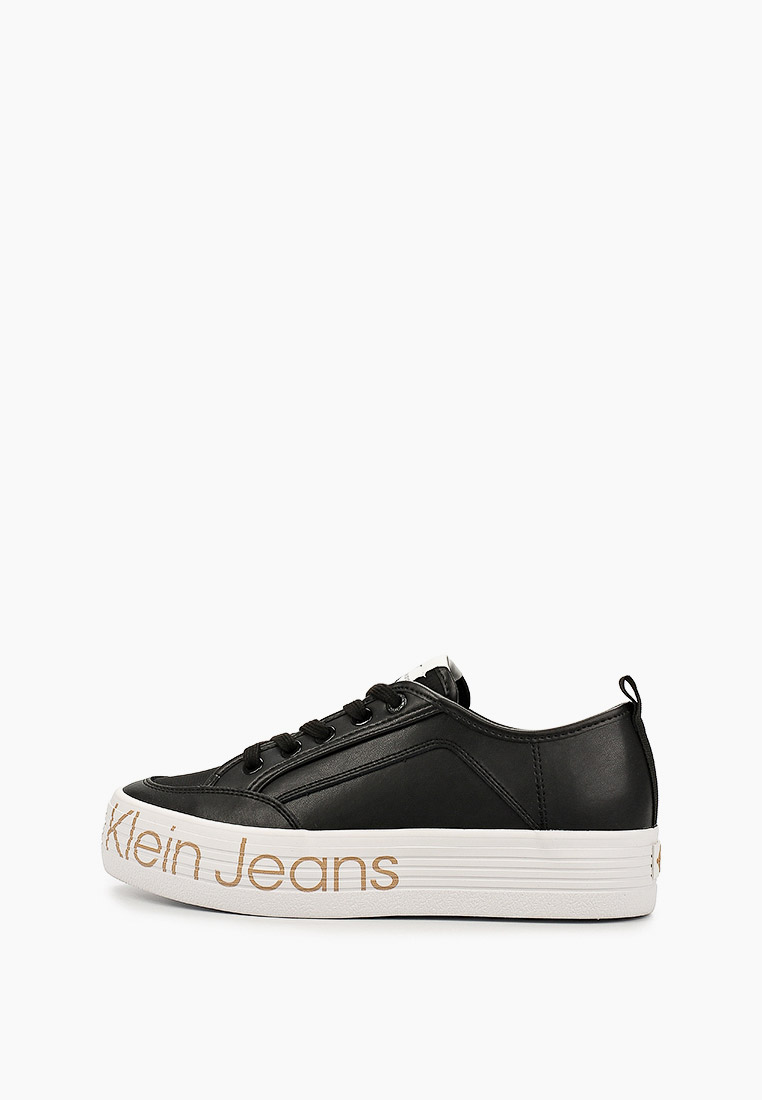 Кеды Calvin Klein Jeans, цвет: черный, RTLACE489901 — купить в интернет ...