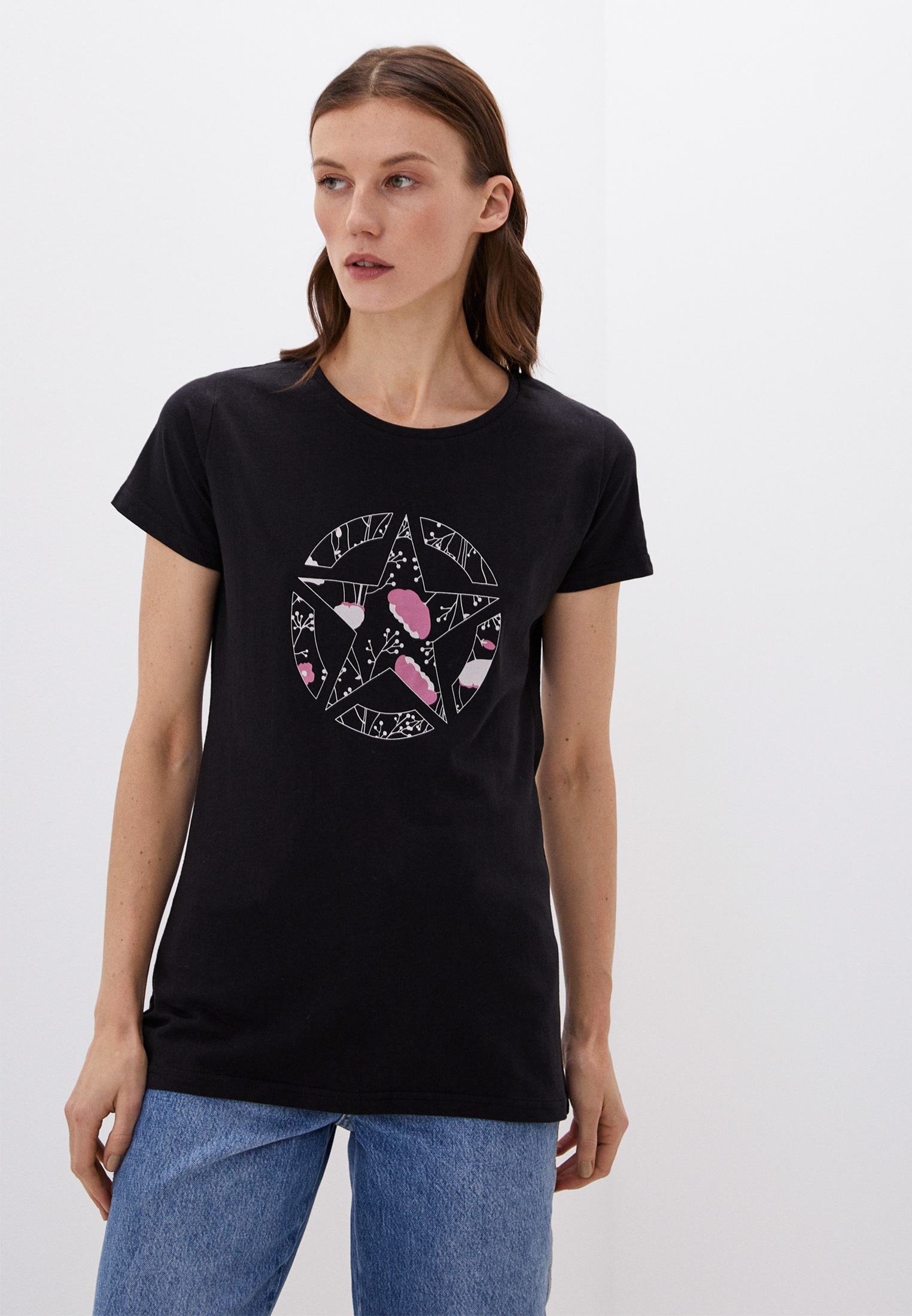 Футболка Jeep, цвет: черный, RTLACE584901 — купить в интернет-магазине ...