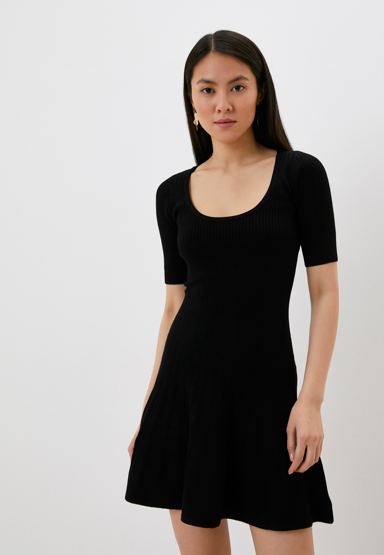 Платье Guess, цвет: черный, RTLACE758301 — купить в интернет-магазине ...