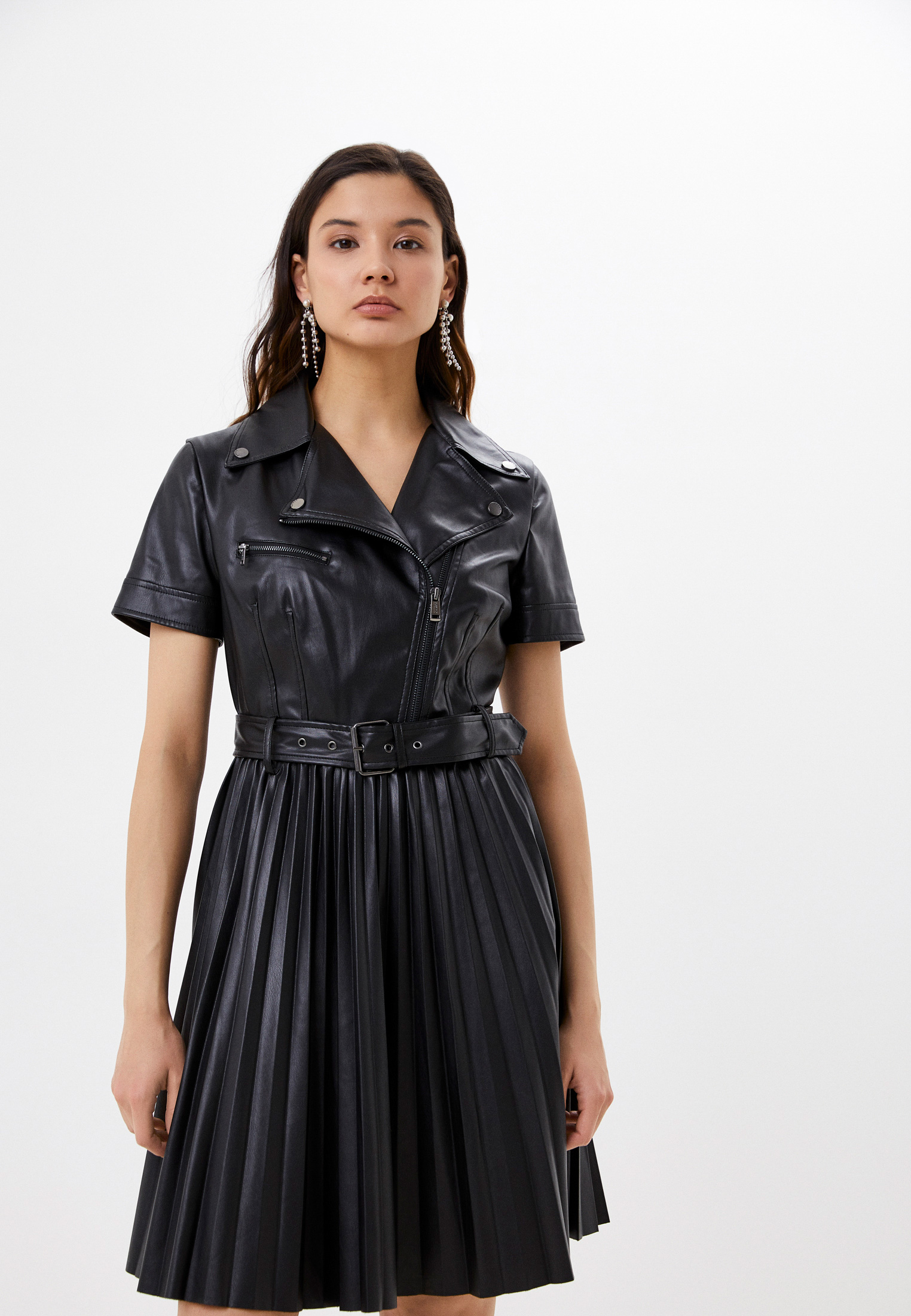 Платье Guess, цвет: черный, RTLACE764201 — купить в интернет-магазине ...