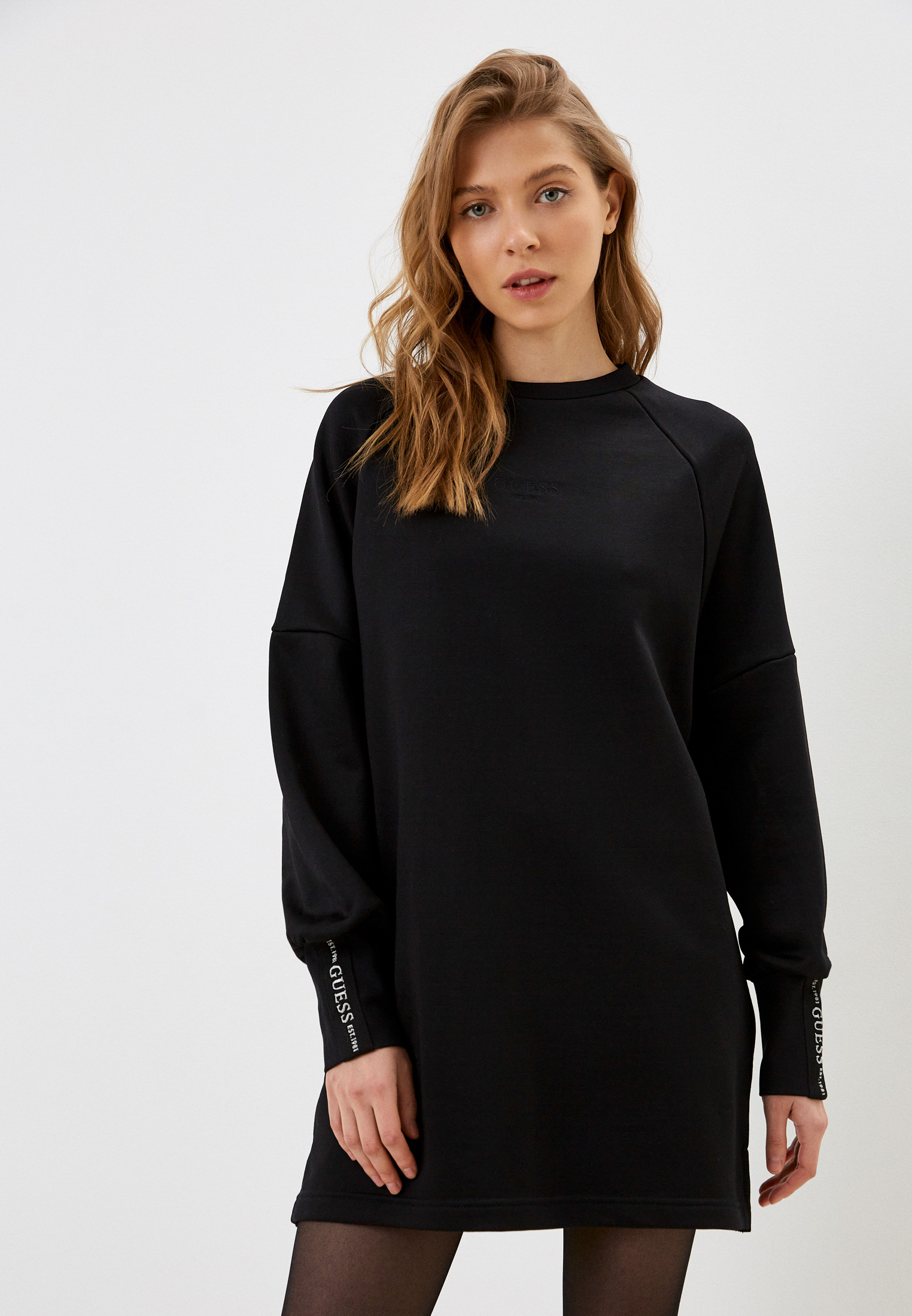 Платье Guess, цвет: черный, RTLACE765001 — купить в интернет-магазине ...