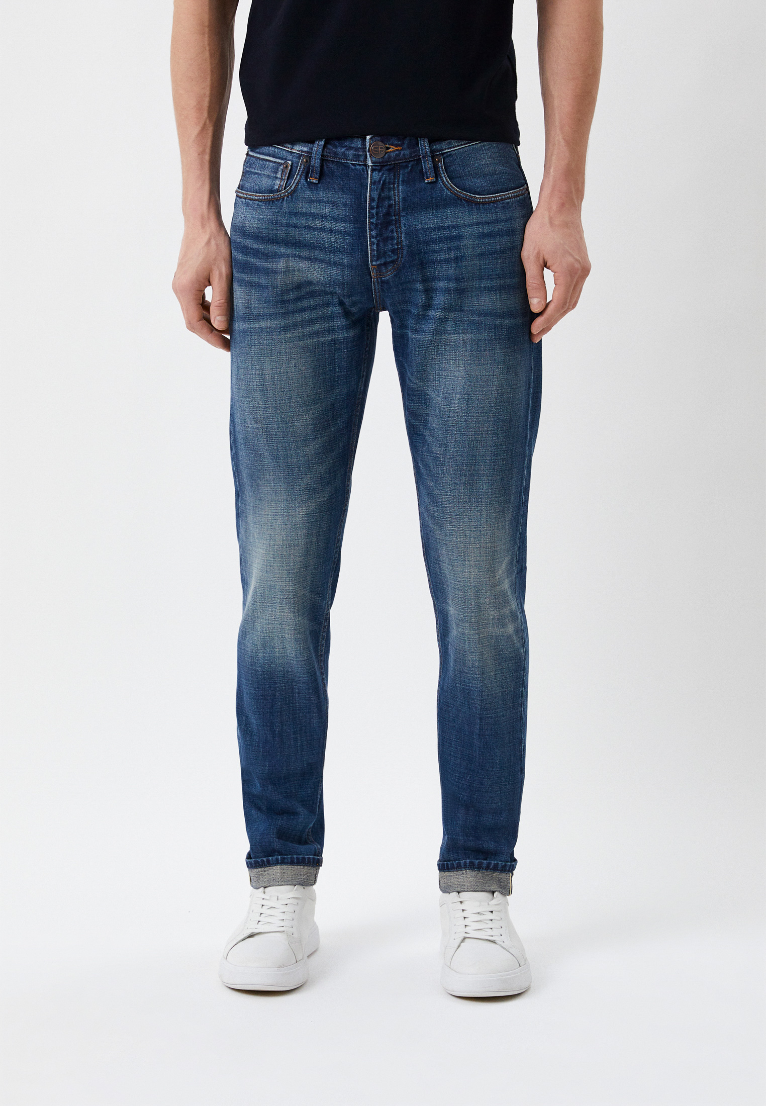 Джинсы Emporio Armani, цвет: синий, RTLACE992801 — купить в интернет ...