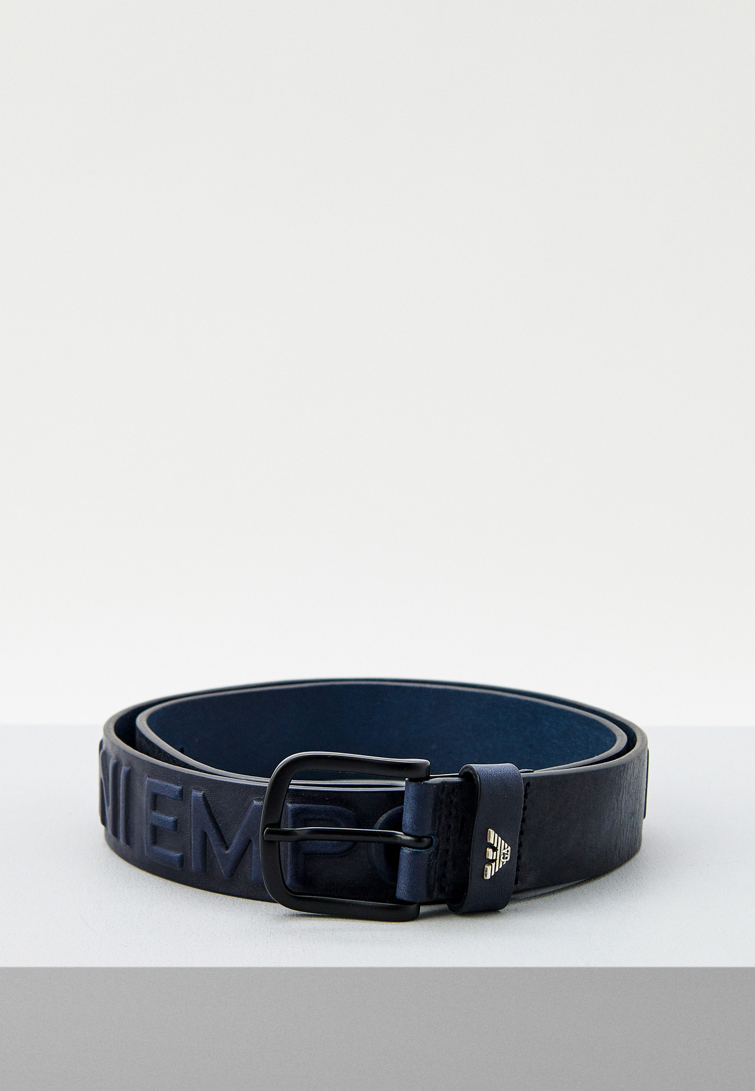 Ремень Emporio Armani, цвет: синий, RTLACE998601 — купить в интернет ...
