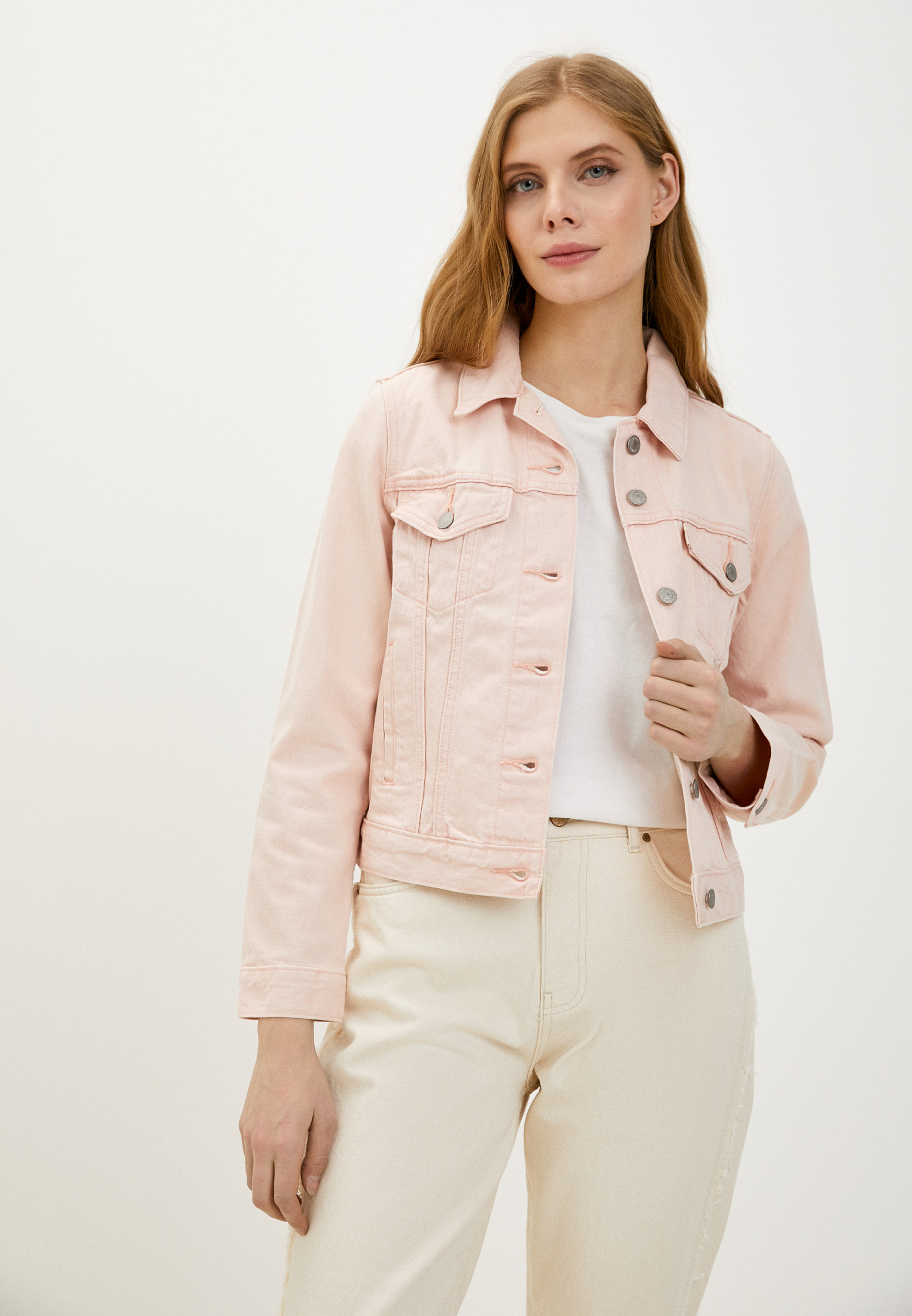 Куртка джинсовая Levi's®, цвет: бежевый, RTLACF013801 — купить в ...
