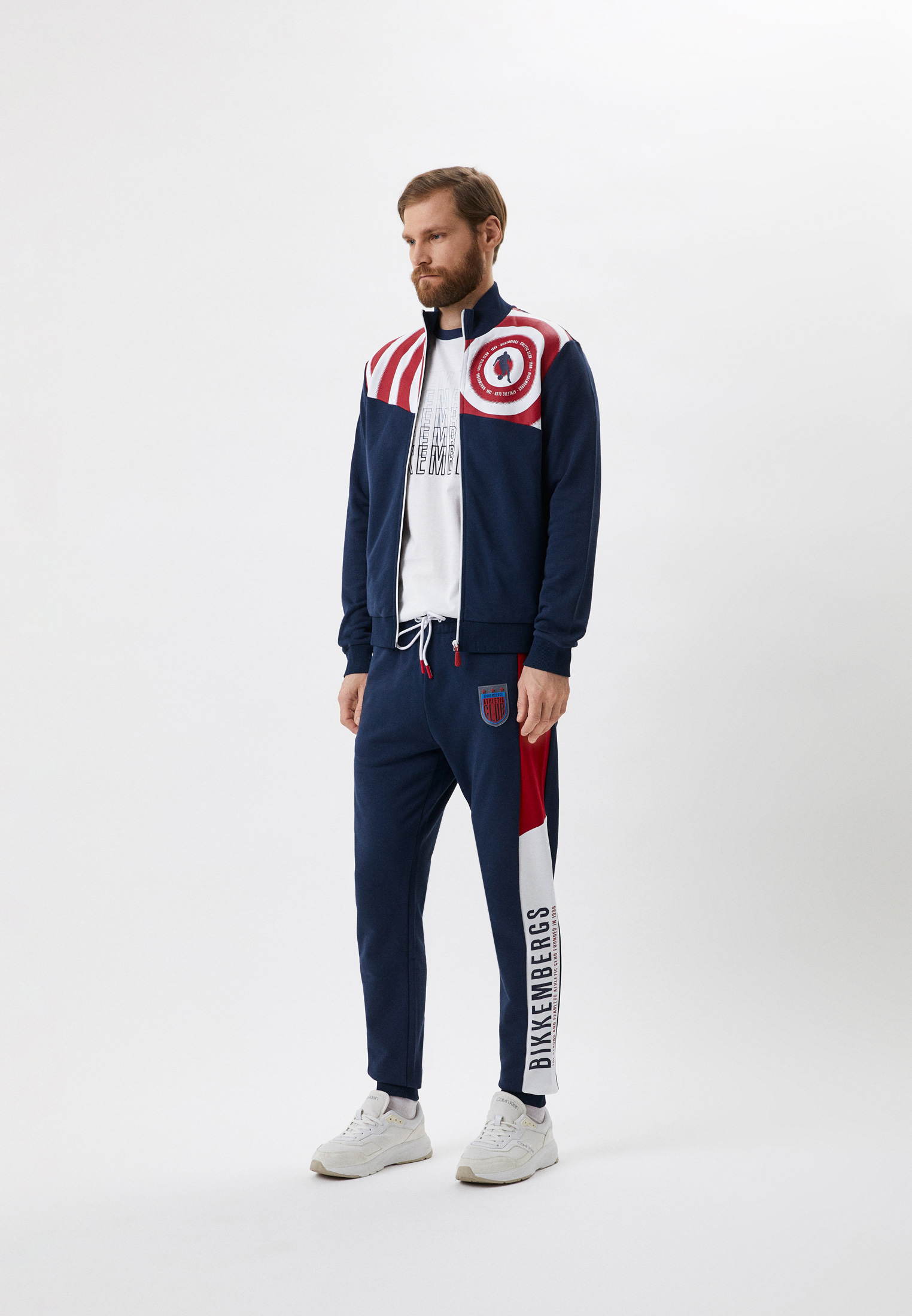 Костюм спортивный Bikkembergs, цвет: синий, RTLACF476601 — купить в ...