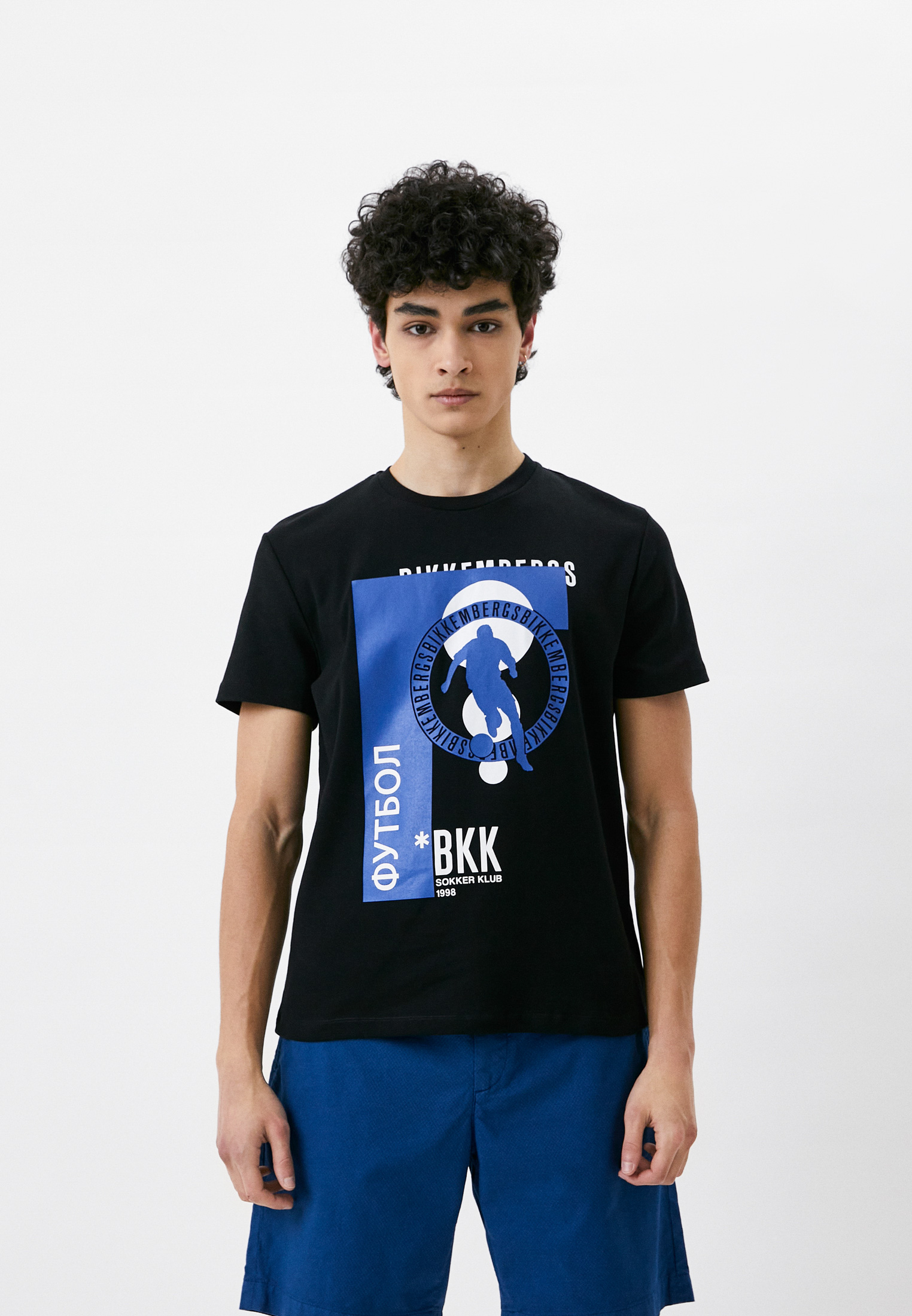 Футболка Bikkembergs, цвет: черный, RTLACF491601 — купить в интернет ...