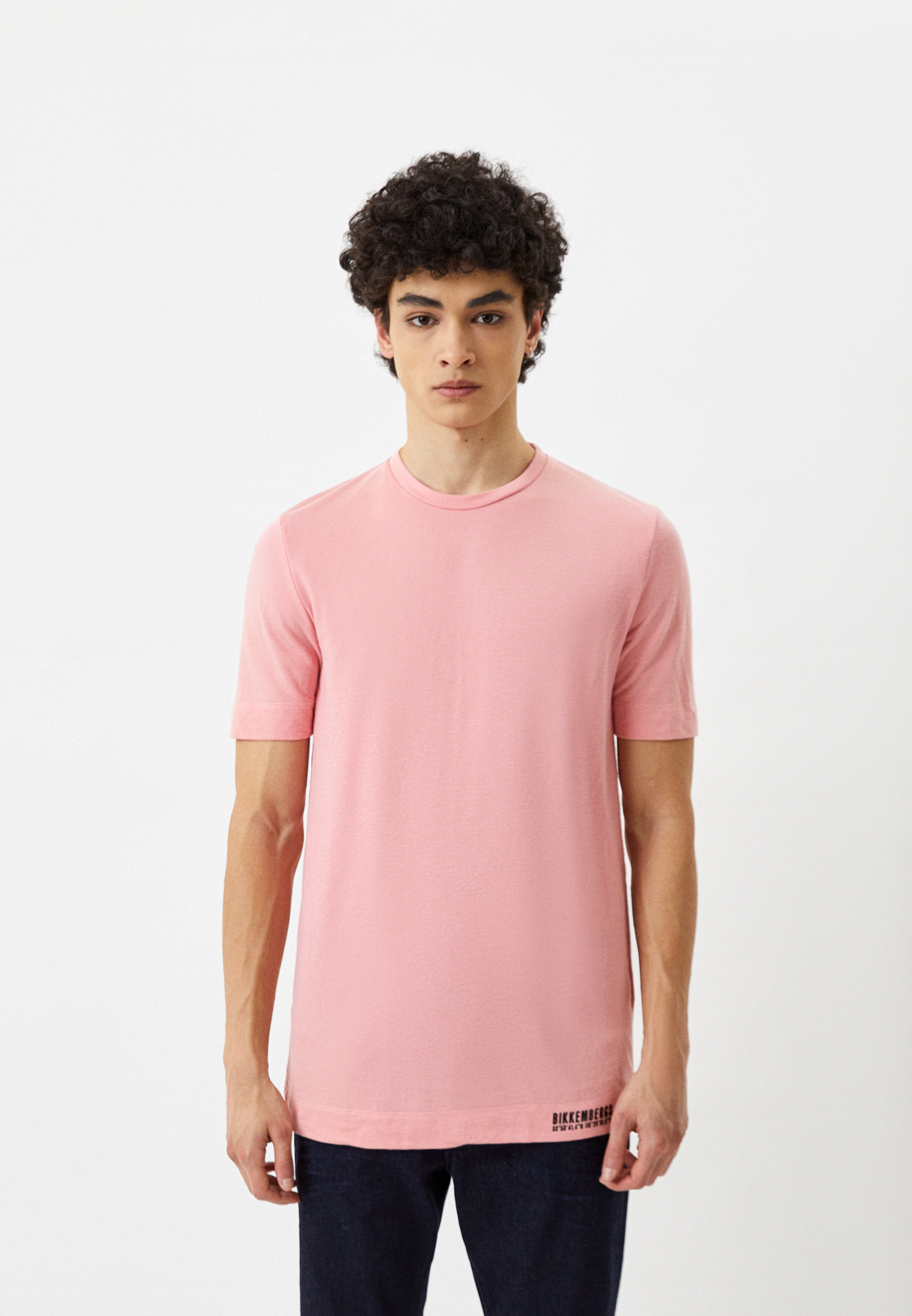 Футболка Bikkembergs, цвет: розовый, RTLACF499501 — купить в интернет ...