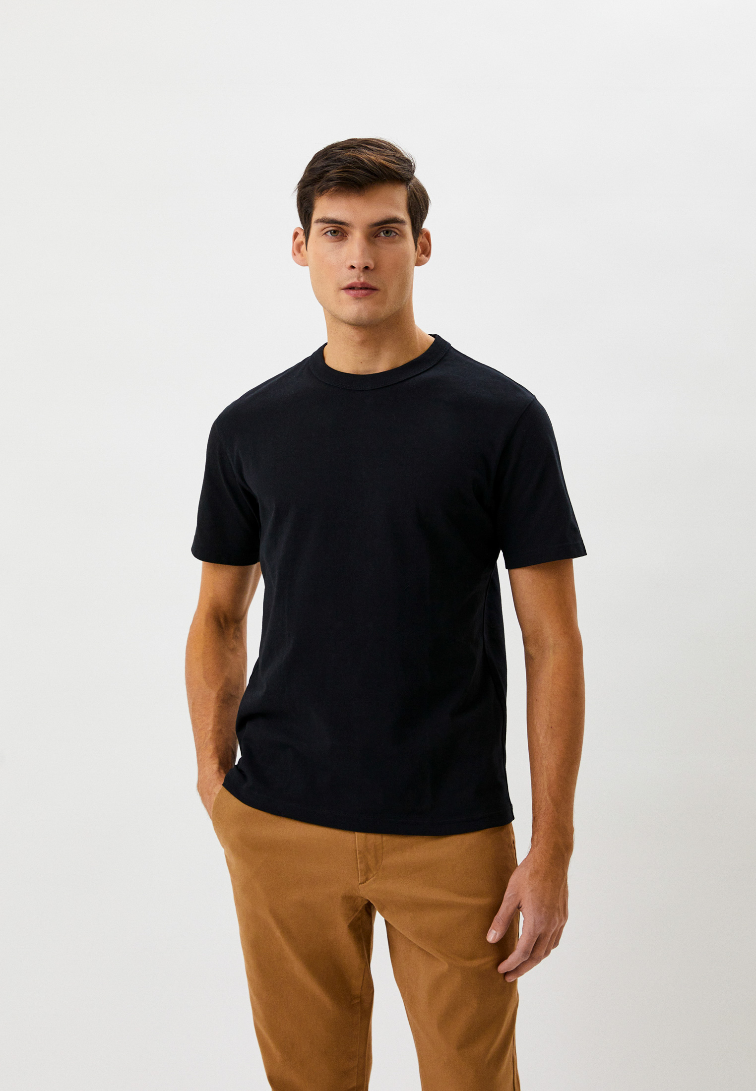 Футболка UNIQLO Uniqlo U, цвет: черный, RTLACF558301 — купить в ...