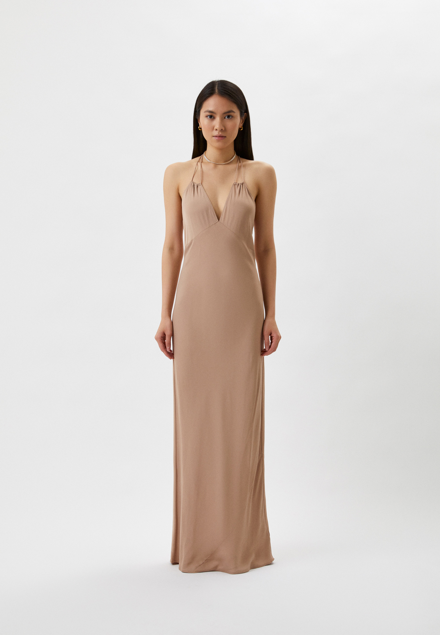 Платье Calvin Klein FESTIVE, цвет: бежевый, RTLACF593601 — купить в ...