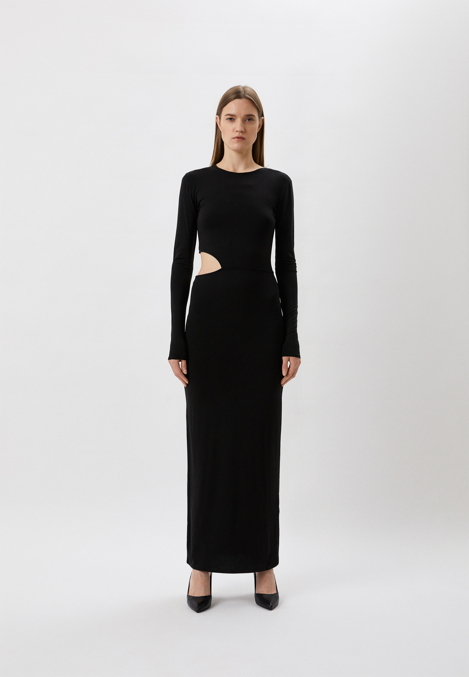Платье Calvin Klein, цвет: черный, RTLACF626301 — купить в интернет ...