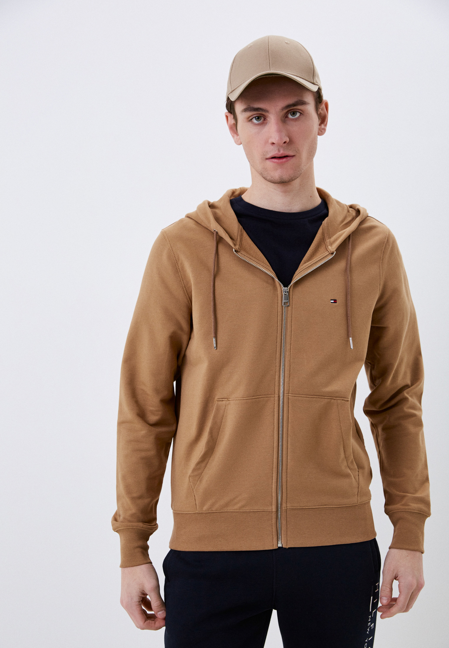 Толстовка Tommy Hilfiger, цвет: бежевый, RTLACF693401 — купить в ...