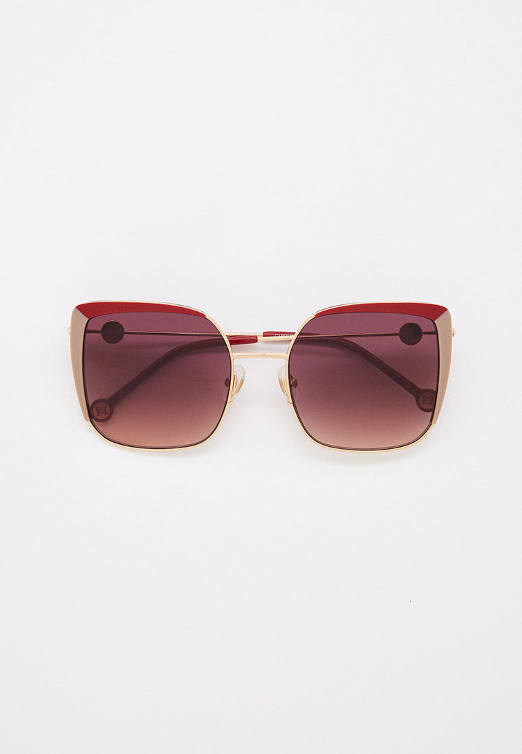 Очки солнцезащитные Carolina Herrera HER 0111/S 123, цвет: золотой ...