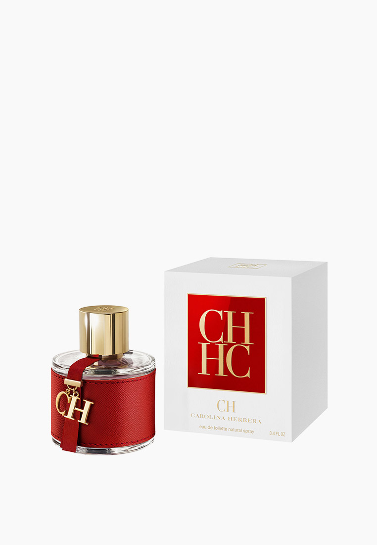 Туалетная вода Carolina Herrera CH, 100 мл, цвет: прозрачный ...