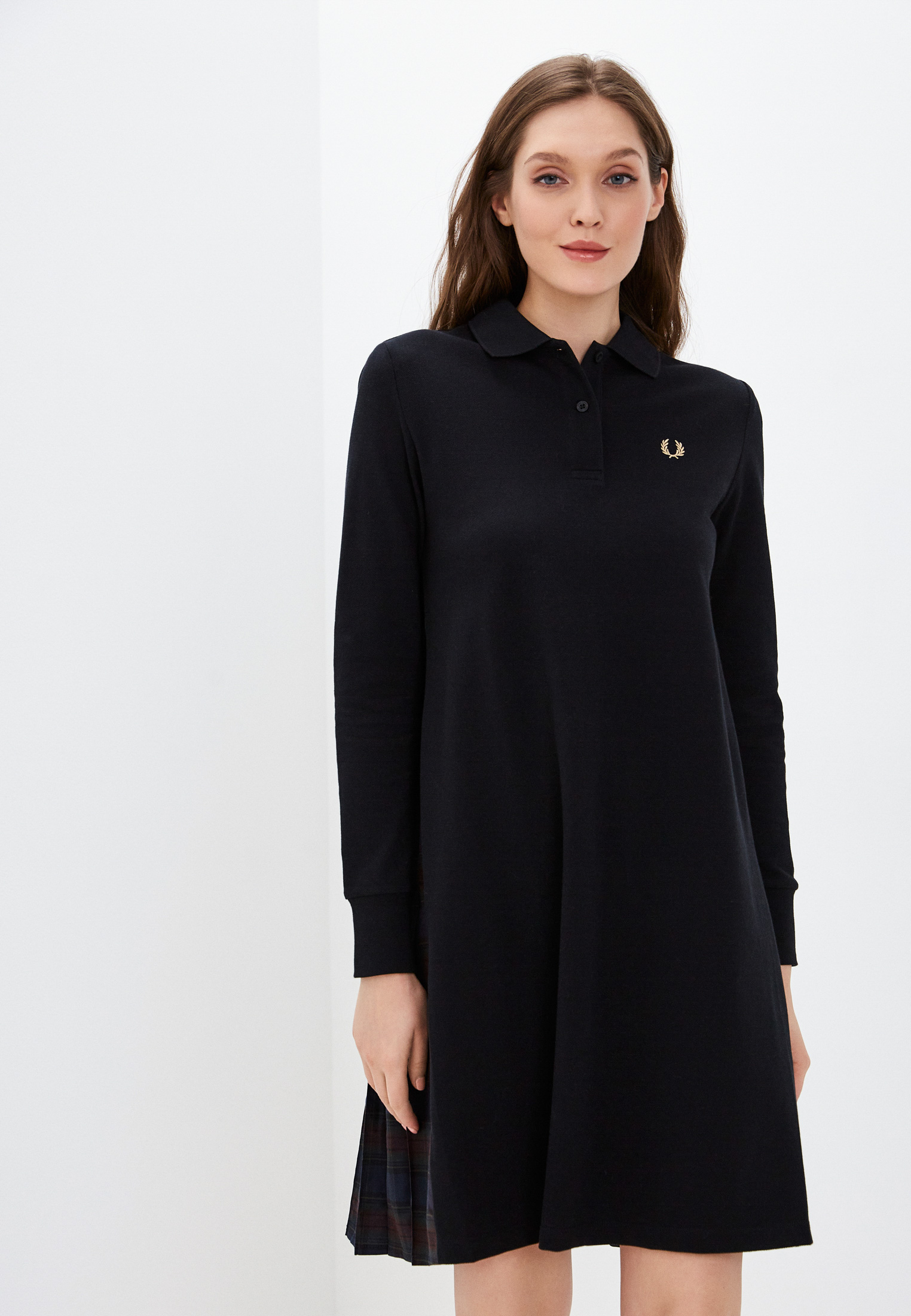 Платье Fred Perry, цвет: черный, RTLACF958401 — купить в интернет ...
