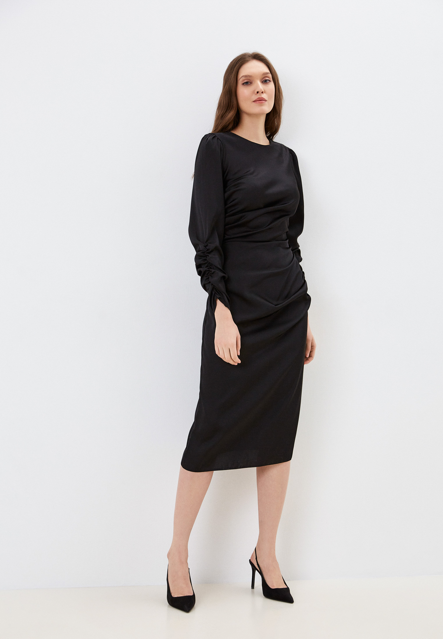 Платье Chic de Femme, цвет: черный, RTLACF989101 — купить в интернет ...
