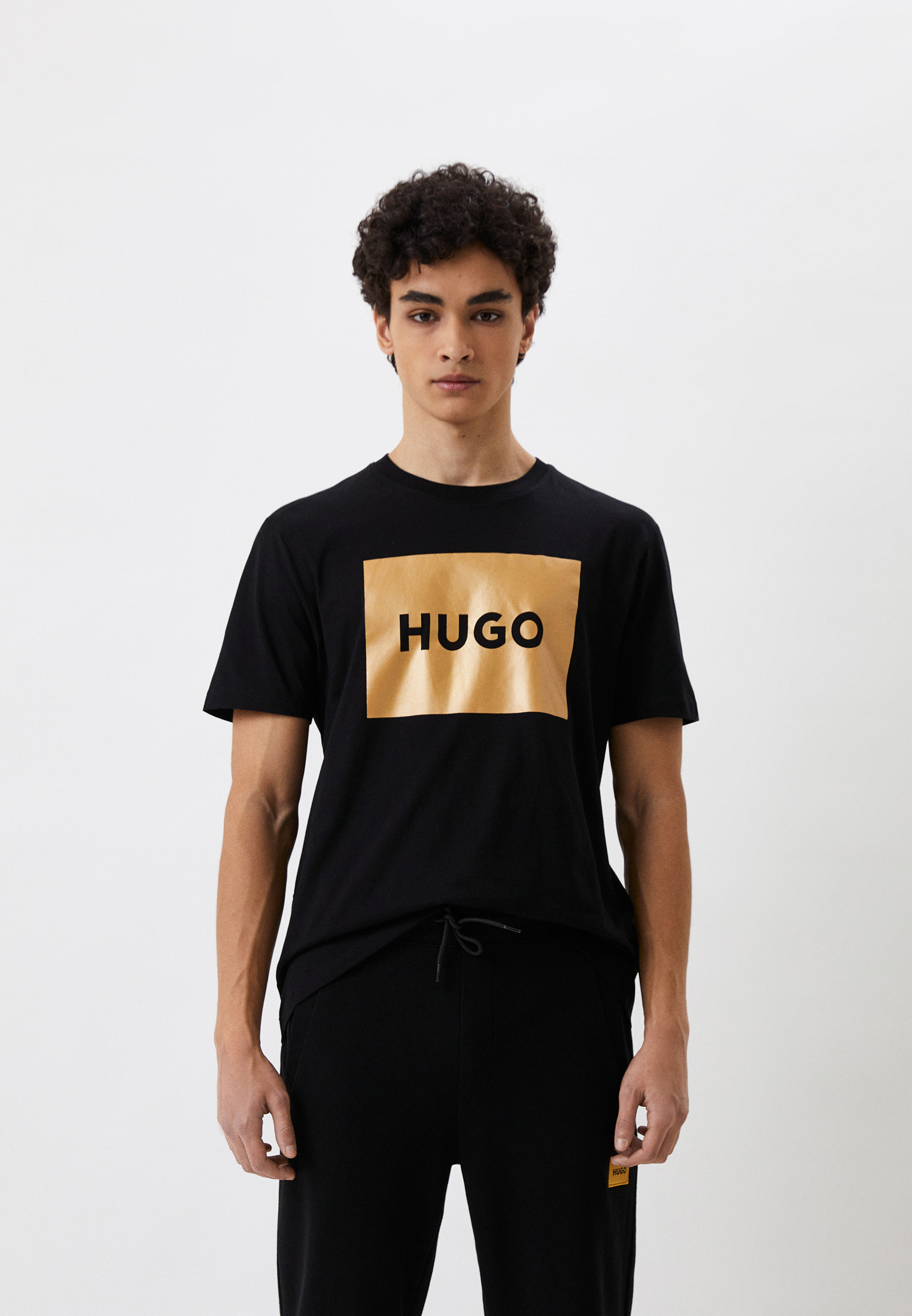 Футболка Hugo, цвет: черный, RTLACG051001 — купить в интернет-магазине ...