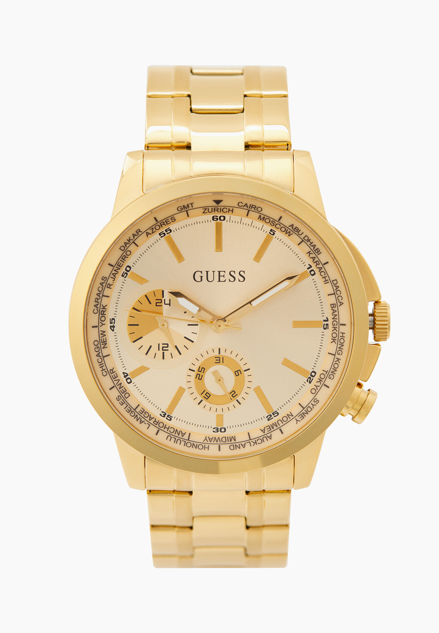 Часы Guess GW0490G2, цвет: золотой, RTLACG067601 — купить в интернет ...
