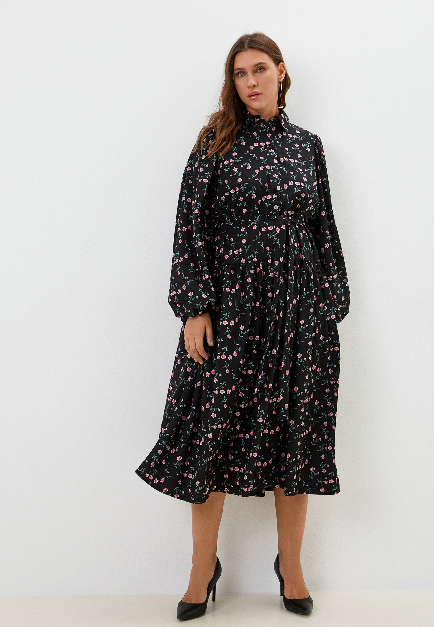 Платье Chic de Femme, цвет: черный, RTLACG169801 — купить в интернет ...