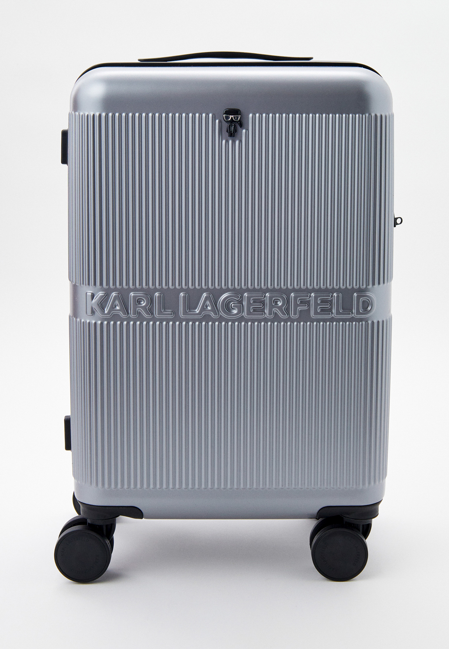 Чемодан Karl Lagerfeld IKONIK, цвет: серый, RTLACG219601 — купить в ...