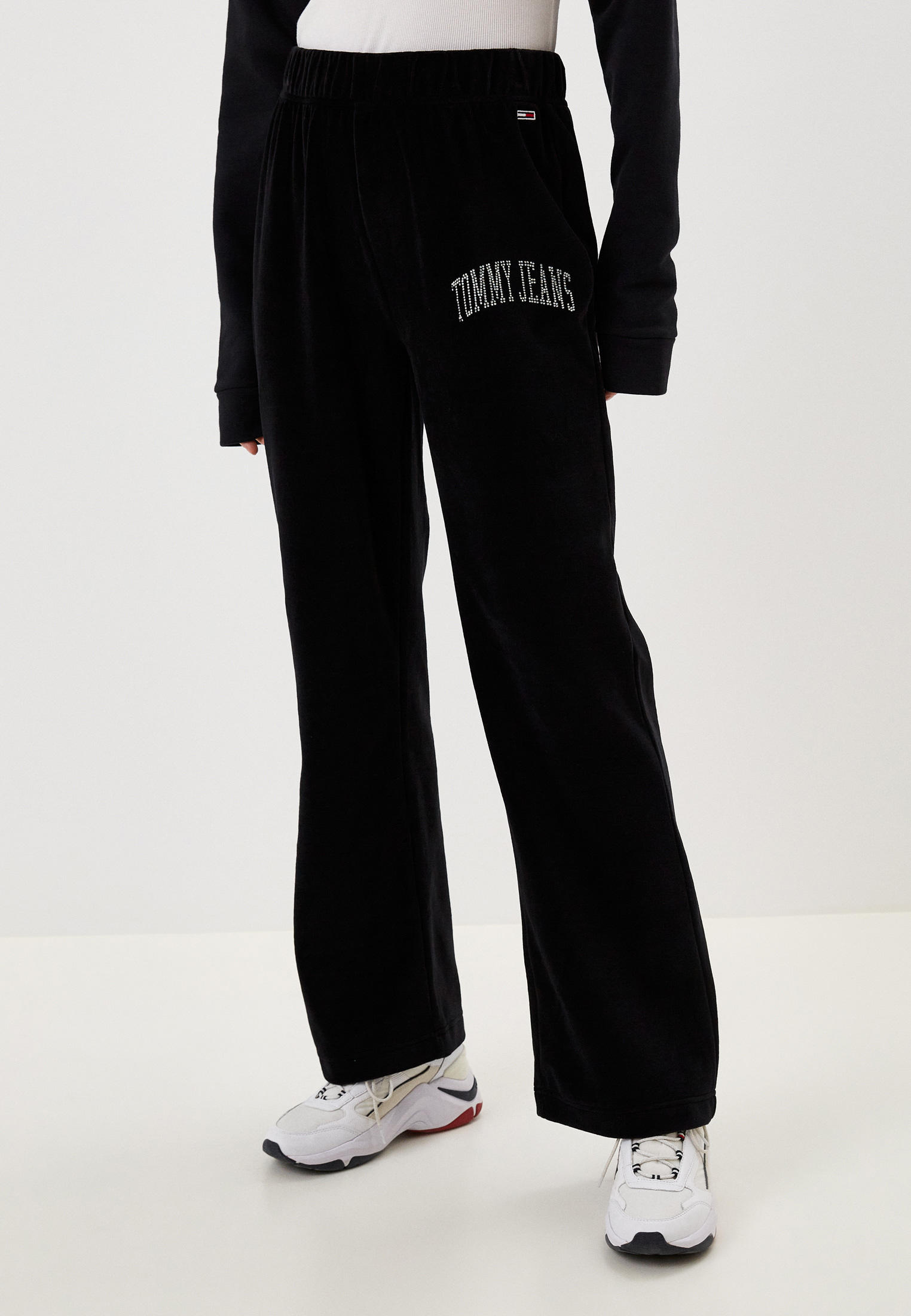 Брюки спортивные Tommy Jeans, цвет: черный, RTLACG619401 — купить в ...