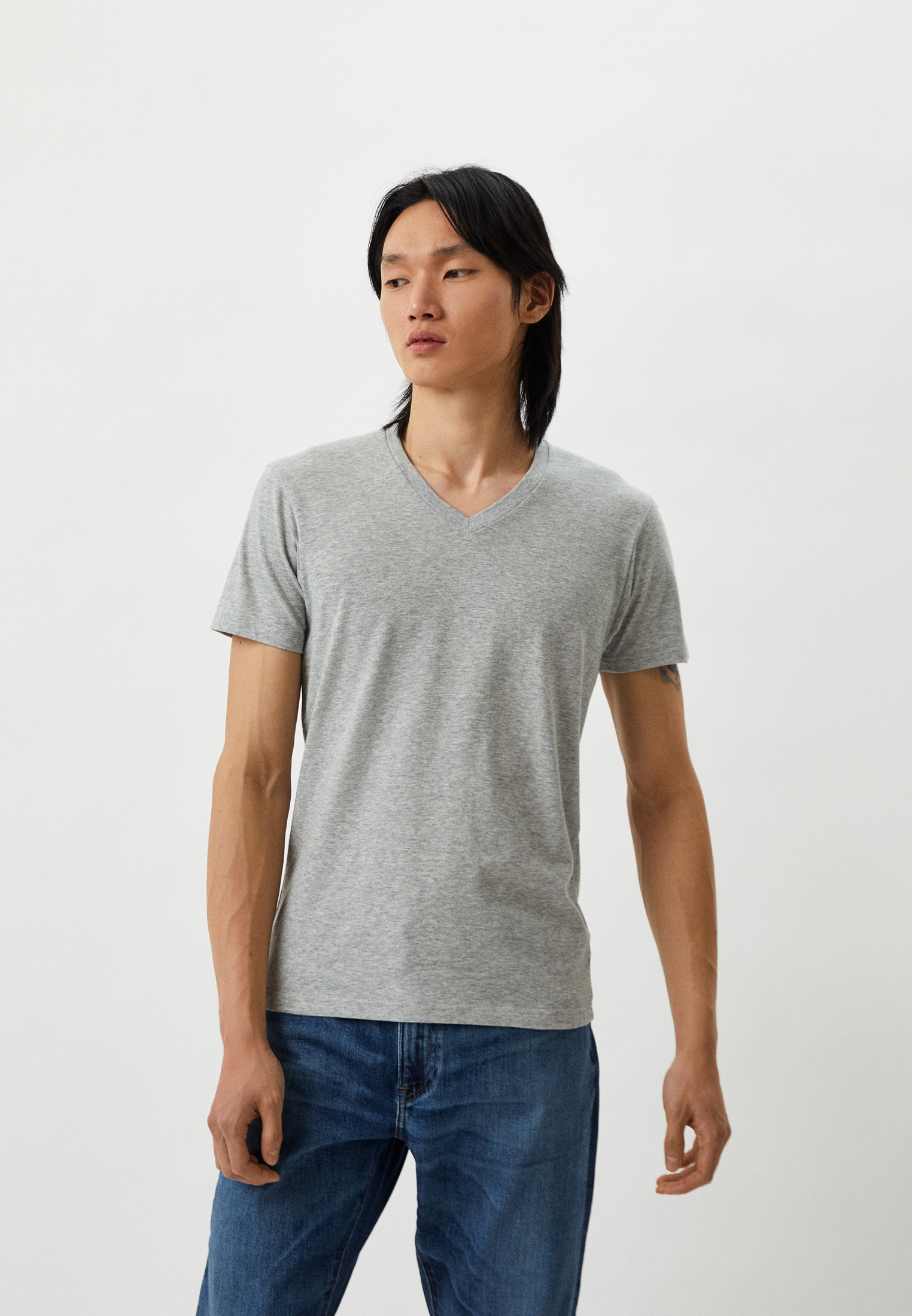 Футболка UNIQLO DRY, цвет: серый, RTLACG875901 — купить в интернет ...