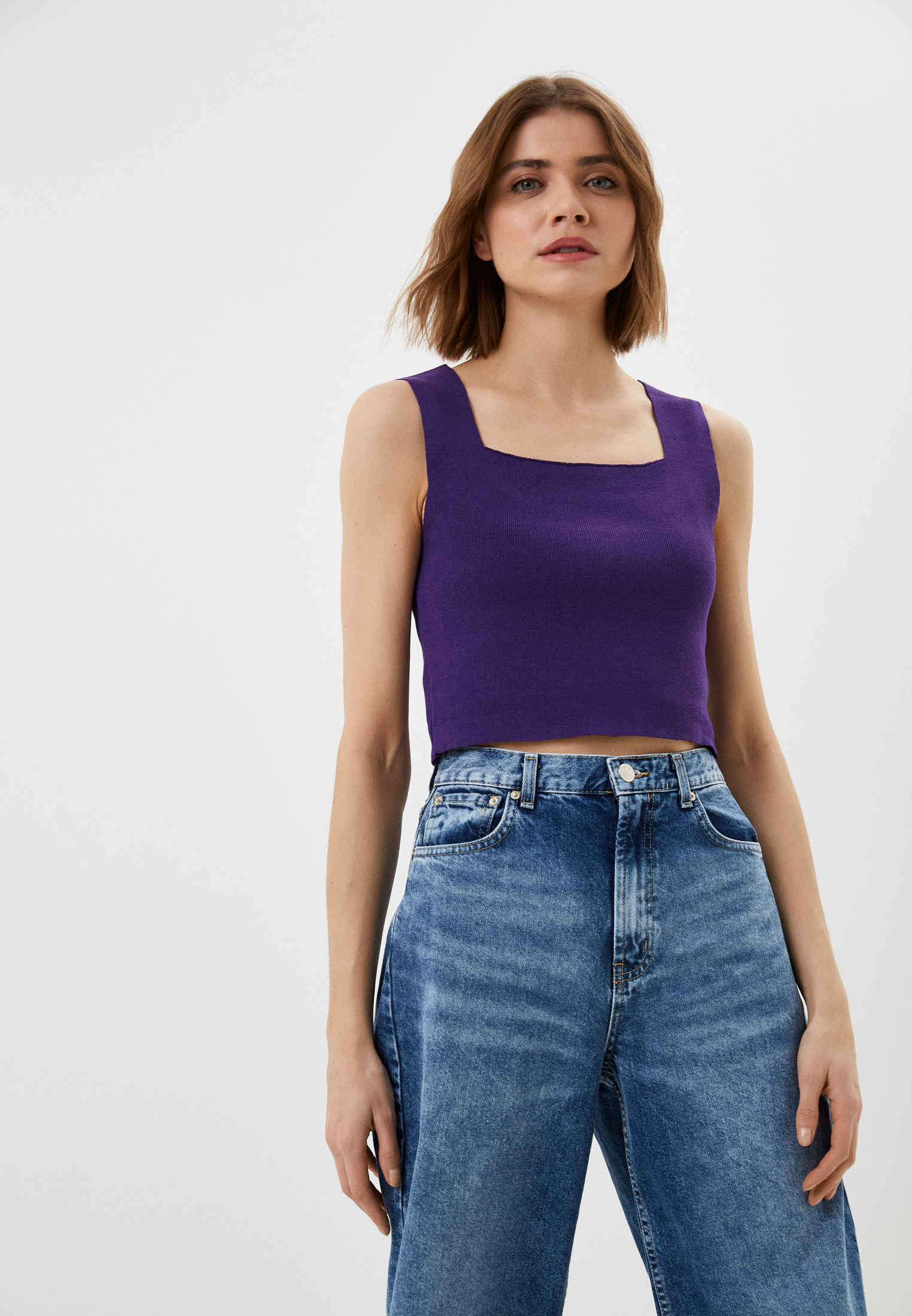 Топ Moki, цвет: фиолетовый, RTLACG931001 — купить в интернет-магазине ...