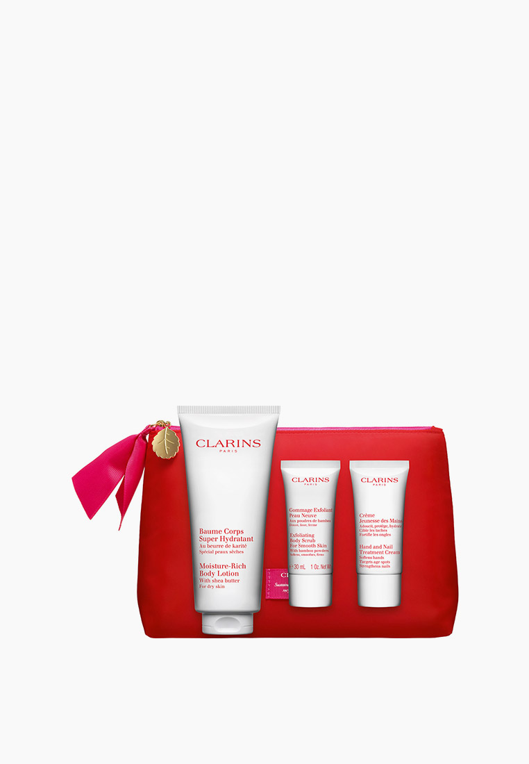 Набор для ухода за телом Clarins бальзам для тела 200 мл + крем для ...