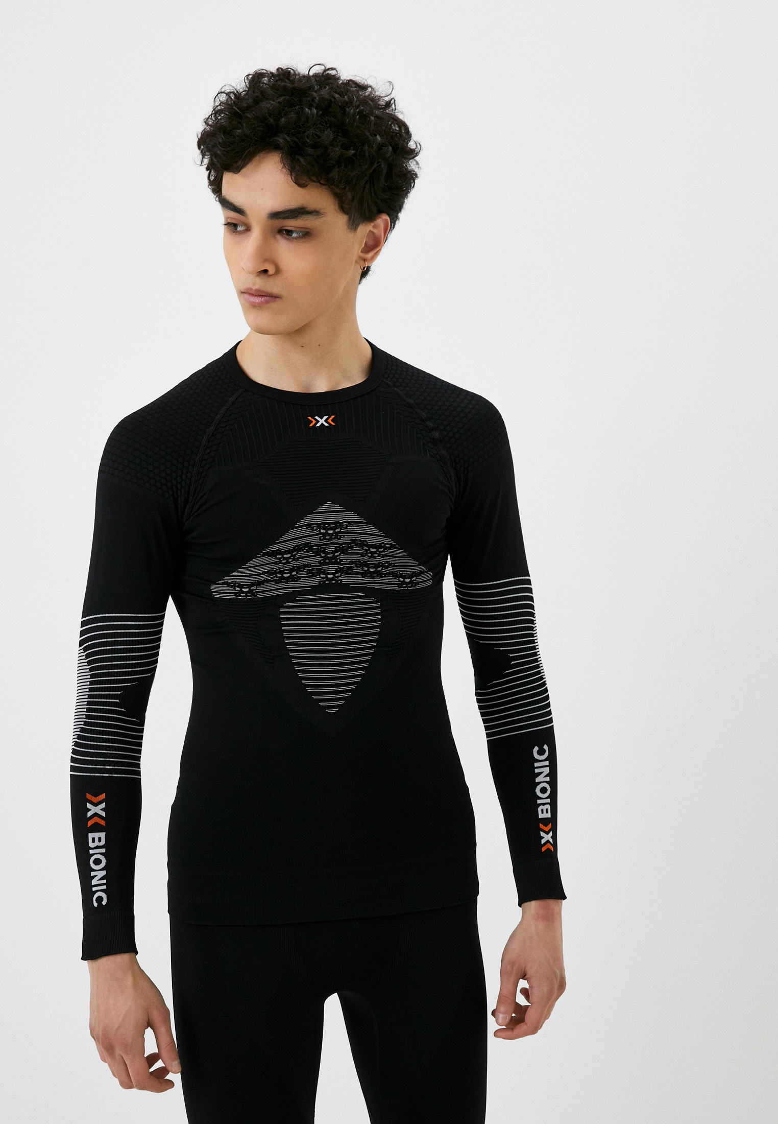 Термобелье верх X-Bionic ENERGIZER 4.0 SHIRT ROUND NECK LG SL, цвет ...