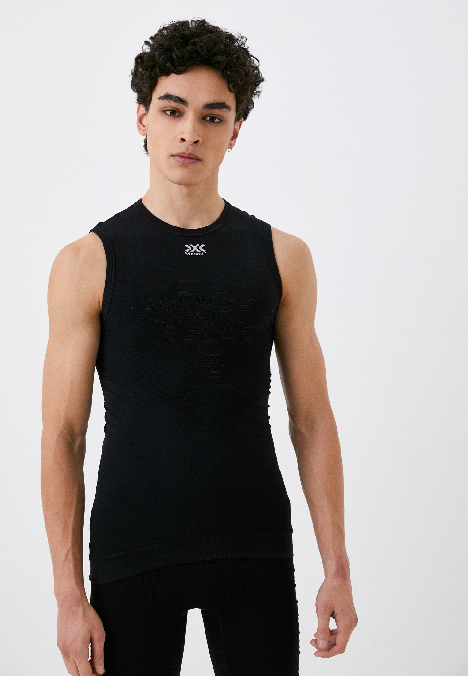 Термобелье верх X-Bionic ENERGIZER 4.0 LT SINGLET, цвет: черный ...