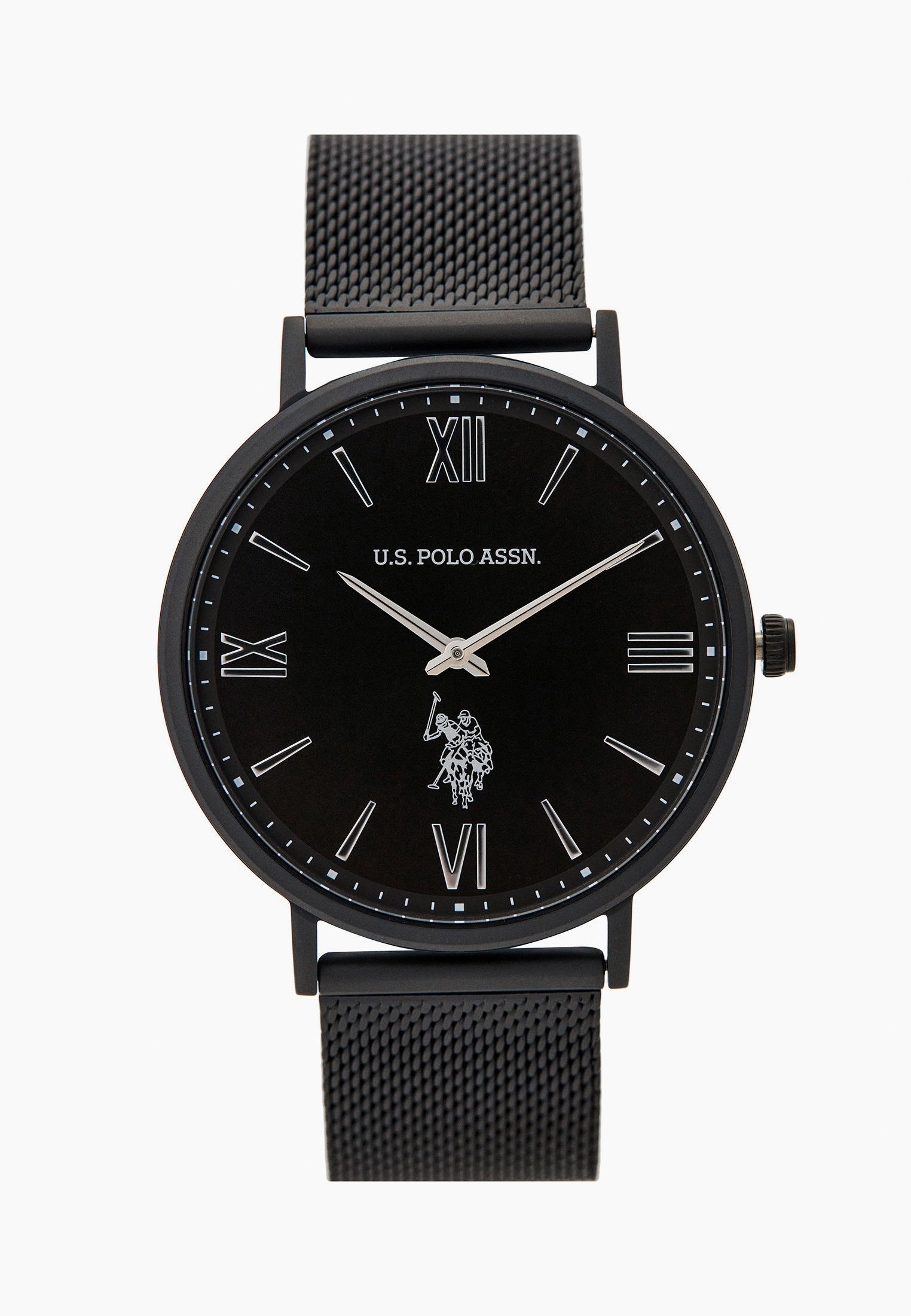 Часы U.S. Polo Assn. USPA1024-08, цвет: черный, RTLACH357601 — купить в ...